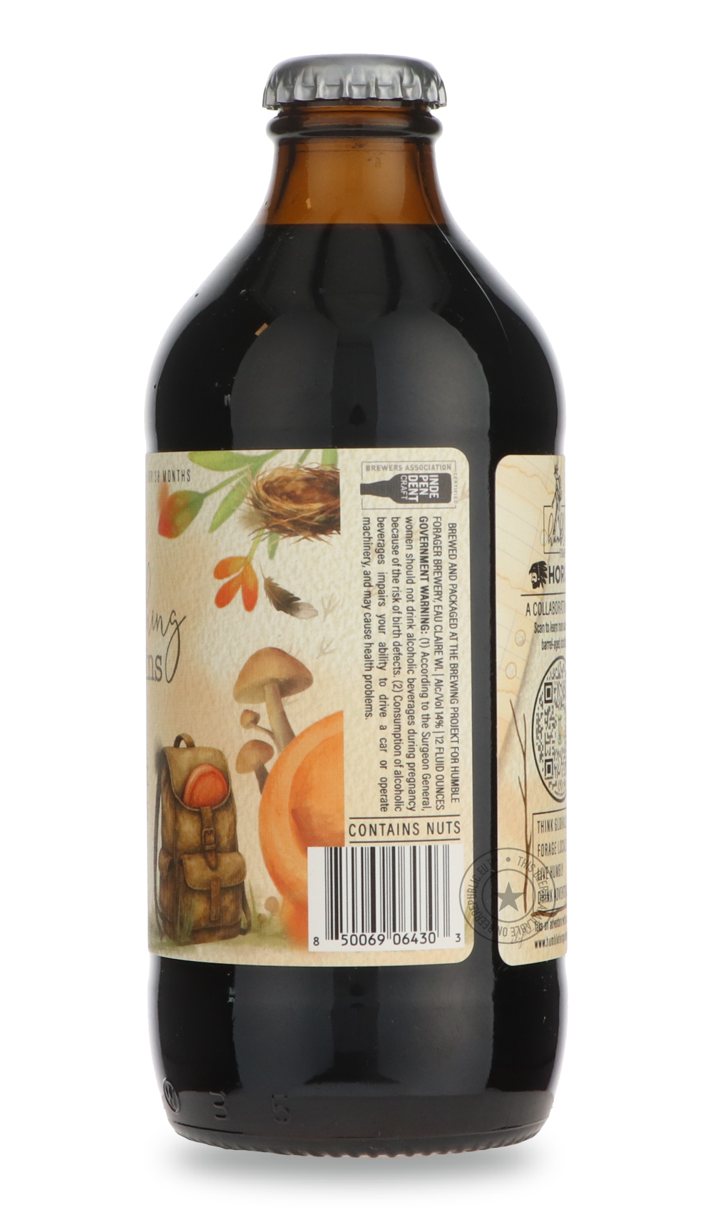 Humble Forager- Splashing Chains / Horus Aged-Stout & Porter- Only @ Beer Republic - The best online beer store for American & Canadian craft beer - Buy beer online from the USA and Canada - Bier online kopen - Amerikaans bier kopen - Craft beer store - Craft beer kopen - Amerikanisch bier kaufen - Bier online kaufen - Acheter biere online - IPA - Stout - Porter - New England IPA - Hazy IPA - Imperial Stout - Barrel Aged - Barrel Aged Imperial Stout - Brown - Dark beer - Blond - Blonde - Pilsner - Lager - W