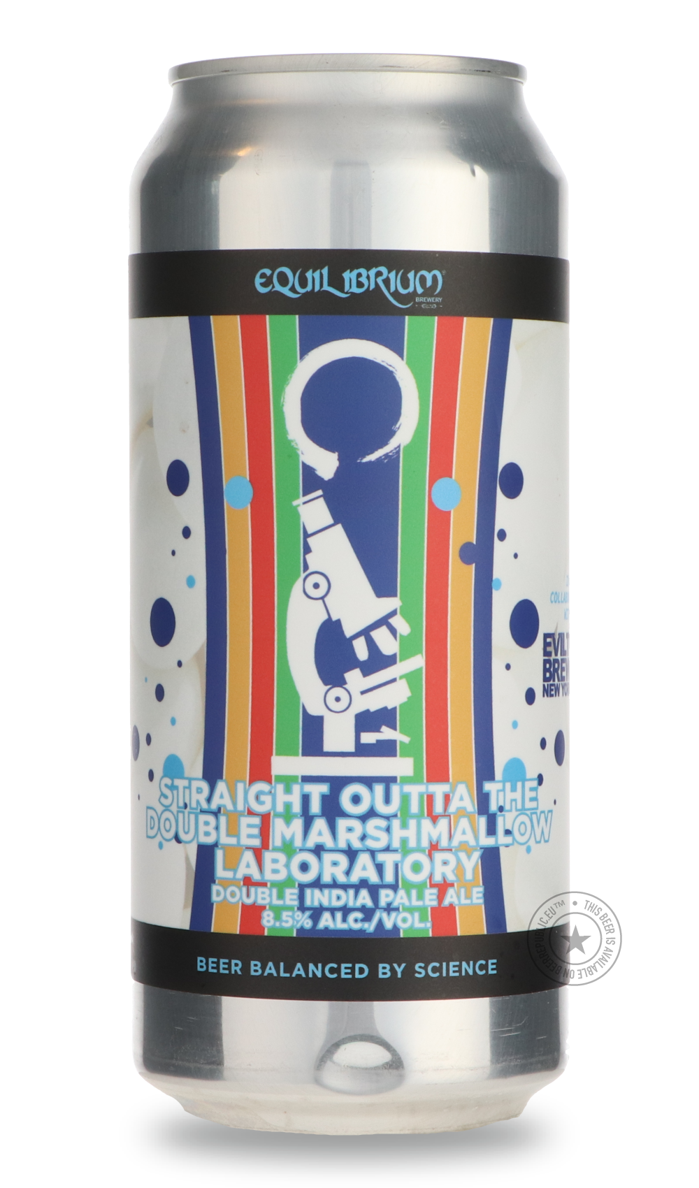-Equilibrium- Straight Outta the Double Marshmallow Laboratory / Evil Twin-IPA- Only @ Beer Republic - The best online beer store for American & Canadian craft beer - Buy beer online from the USA and Canada - Bier online kopen - Amerikaans bier kopen - Craft beer store - Craft beer kopen - Amerikanisch bier kaufen - Bier online kaufen - Acheter biere online - IPA - Stout - Porter - New England IPA - Hazy IPA - Imperial Stout - Barrel Aged - Barrel Aged Imperial Stout - Brown - Dark beer - Blond - Blonde - P