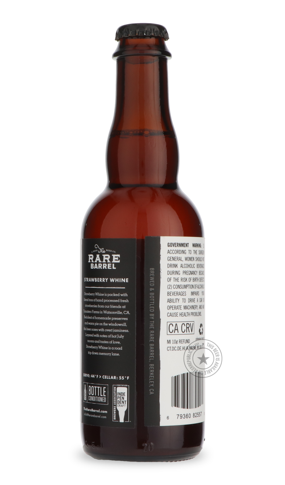 -The Rare Barrel- Strawberry Whine-Sour / Wild & Fruity- Only @ Beer Republic - The best online beer store for American & Canadian craft beer - Buy beer online from the USA and Canada - Bier online kopen - Amerikaans bier kopen - Craft beer store - Craft beer kopen - Amerikanisch bier kaufen - Bier online kaufen - Acheter biere online - IPA - Stout - Porter - New England IPA - Hazy IPA - Imperial Stout - Barrel Aged - Barrel Aged Imperial Stout - Brown - Dark beer - Blond - Blonde - Pilsner - Lager - Wheat