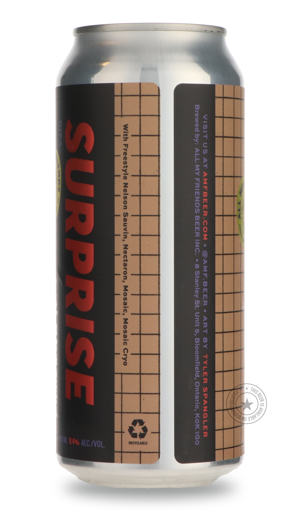 All My Friends- Surprise-IPA- Only @ Beer Republic - The best online beer store for American & Canadian craft beer - Buy beer online from the USA and Canada - Bier online kopen - Amerikaans bier kopen - Craft beer store - Craft beer kopen - Amerikanisch bier kaufen - Bier online kaufen - Acheter biere online - IPA - Stout - Porter - New England IPA - Hazy IPA - Imperial Stout - Barrel Aged - Barrel Aged Imperial Stout - Brown - Dark beer - Blond - Blonde - Pilsner - Lager - Wheat - Weizen - Amber - Barley W