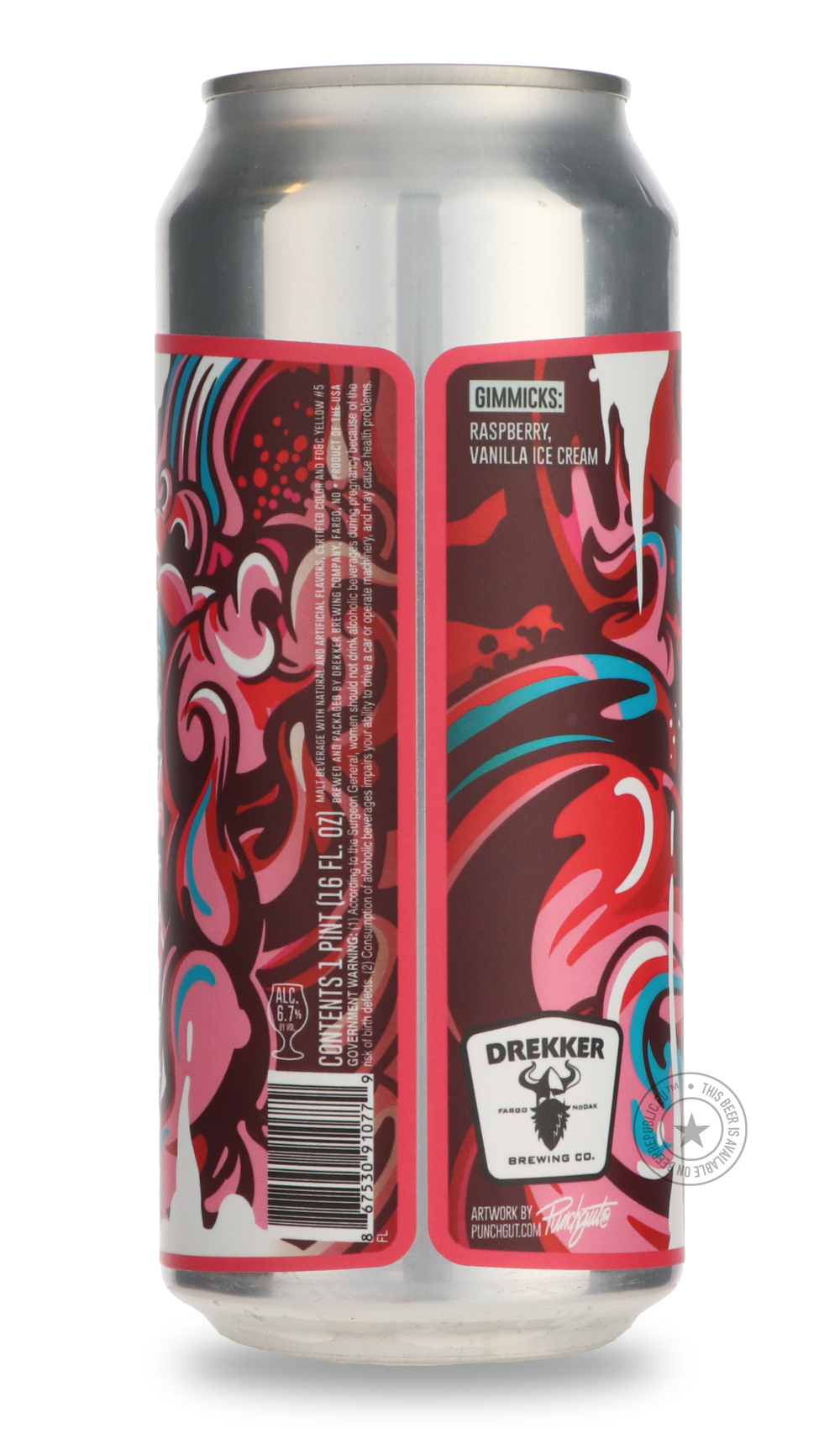 Drekker- Swirlee - Raspberry Creamsicle-Sour / Wild & Fruity- Only @ Beer Republic - The best online beer store for American & Canadian craft beer - Buy beer online from the USA and Canada - Bier online kopen - Amerikaans bier kopen - Craft beer store - Craft beer kopen - Amerikanisch bier kaufen - Bier online kaufen - Acheter biere online - IPA - Stout - Porter - New England IPA - Hazy IPA - Imperial Stout - Barrel Aged - Barrel Aged Imperial Stout - Brown - Dark beer - Blond - Blonde - Pilsner - Lager - W