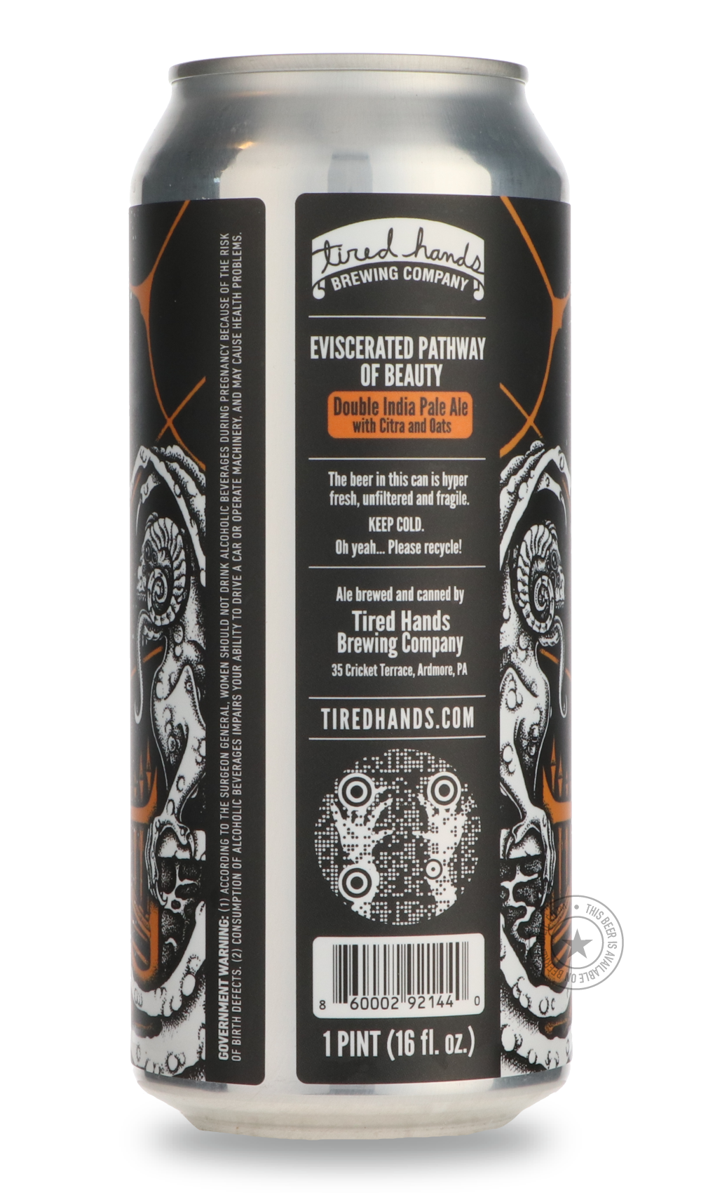 Tired Hands- Eviscerated Pathway of Beauty-IPA- Only @ Beer Republic - The best online beer store for American & Canadian craft beer - Buy beer online from the USA and Canada - Bier online kopen - Amerikaans bier kopen - Craft beer store - Craft beer kopen - Amerikanisch bier kaufen - Bier online kaufen - Acheter biere online - IPA - Stout - Porter - New England IPA - Hazy IPA - Imperial Stout - Barrel Aged - Barrel Aged Imperial Stout - Brown - Dark beer - Blond - Blonde - Pilsner - Lager - Wheat - Weizen