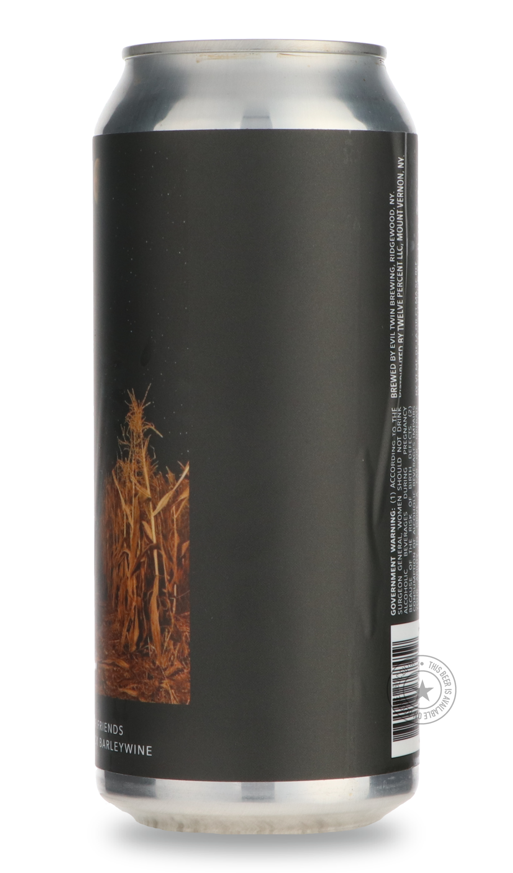 TELL ALL YOUR FRIENDS WE BREWED A BLACK BARLEYWINE