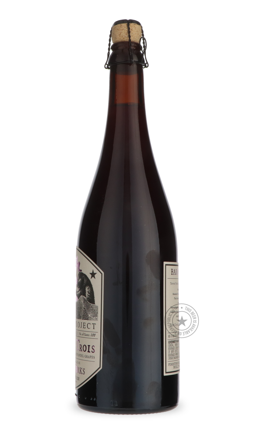 -Firestone Walker- Terroir Trois-Sour / Wild & Fruity- Only @ Beer Republic - The best online beer store for American & Canadian craft beer - Buy beer online from the USA and Canada - Bier online kopen - Amerikaans bier kopen - Craft beer store - Craft beer kopen - Amerikanisch bier kaufen - Bier online kaufen - Acheter biere online - IPA - Stout - Porter - New England IPA - Hazy IPA - Imperial Stout - Barrel Aged - Barrel Aged Imperial Stout - Brown - Dark beer - Blond - Blonde - Pilsner - Lager - Wheat -