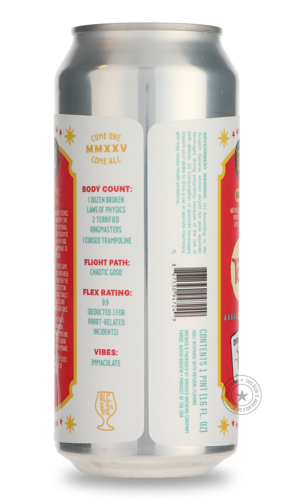 -Drekker- Dribble & Nibbs: The Acrobats / RaR-Sour / Wild & Fruity- Only @ Beer Republic - The best online beer store for American & Canadian craft beer - Buy beer online from the USA and Canada - Bier online kopen - Amerikaans bier kopen - Craft beer store - Craft beer kopen - Amerikanisch bier kaufen - Bier online kaufen - Acheter biere online - IPA - Stout - Porter - New England IPA - Hazy IPA - Imperial Stout - Barrel Aged - Barrel Aged Imperial Stout - Brown - Dark beer - Blond - Blonde - Pilsner - Lag