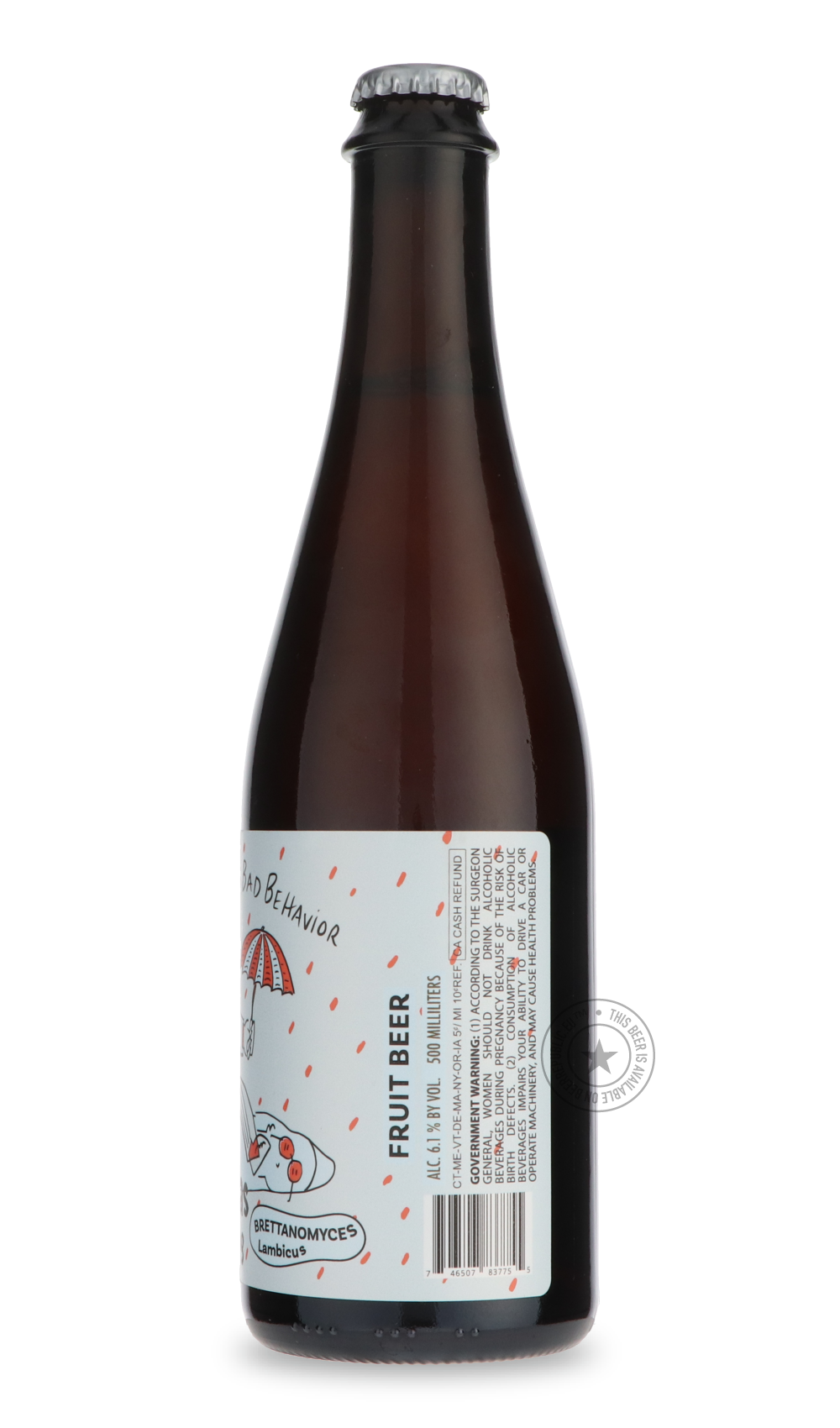 -is/was- The Finer Points of Bad Behavior Volume XI: Rhubarb-Sour / Wild & Fruity- Only @ Beer Republic - The best online beer store for American & Canadian craft beer - Buy beer online from the USA and Canada - Bier online kopen - Amerikaans bier kopen - Craft beer store - Craft beer kopen - Amerikanisch bier kaufen - Bier online kaufen - Acheter biere online - IPA - Stout - Porter - New England IPA - Hazy IPA - Imperial Stout - Barrel Aged - Barrel Aged Imperial Stout - Brown - Dark beer - Blond - Blonde