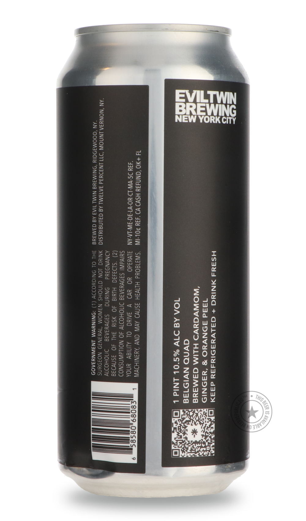 -Evil Twin- The Quadfather-Brown & Dark- Only @ Beer Republic - The best online beer store for American & Canadian craft beer - Buy beer online from the USA and Canada - Bier online kopen - Amerikaans bier kopen - Craft beer store - Craft beer kopen - Amerikanisch bier kaufen - Bier online kaufen - Acheter biere online - IPA - Stout - Porter - New England IPA - Hazy IPA - Imperial Stout - Barrel Aged - Barrel Aged Imperial Stout - Brown - Dark beer - Blond - Blonde - Pilsner - Lager - Wheat - Weizen - Amber