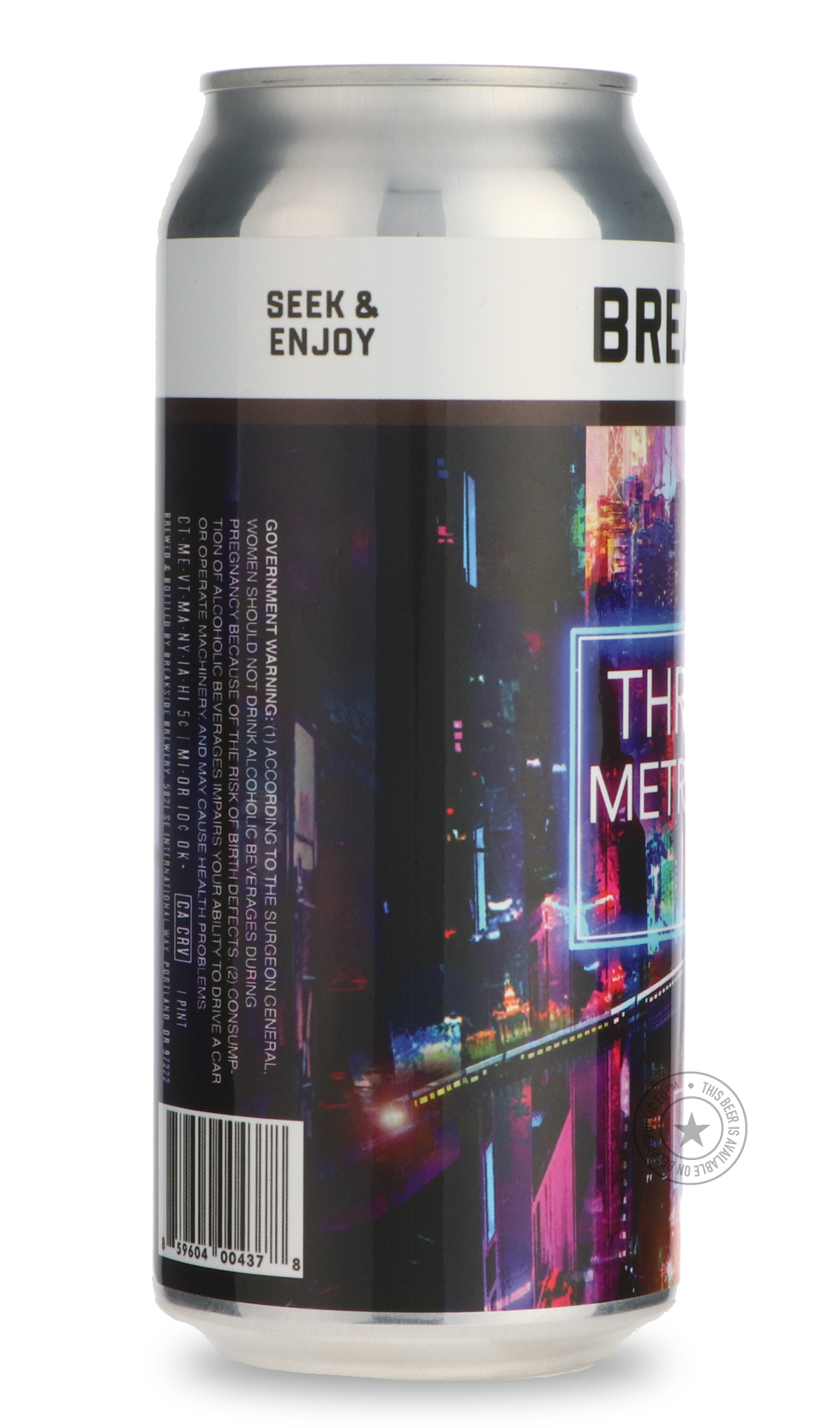 -Breakside- Thriving Metropolis #3 W/ Riwaka & Columbus-IPA- Only @ Beer Republic - The best online beer store for American & Canadian craft beer - Buy beer online from the USA and Canada - Bier online kopen - Amerikaans bier kopen - Craft beer store - Craft beer kopen - Amerikanisch bier kaufen - Bier online kaufen - Acheter biere online - IPA - Stout - Porter - New England IPA - Hazy IPA - Imperial Stout - Barrel Aged - Barrel Aged Imperial Stout - Brown - Dark beer - Blond - Blonde - Pilsner - Lager - Wh