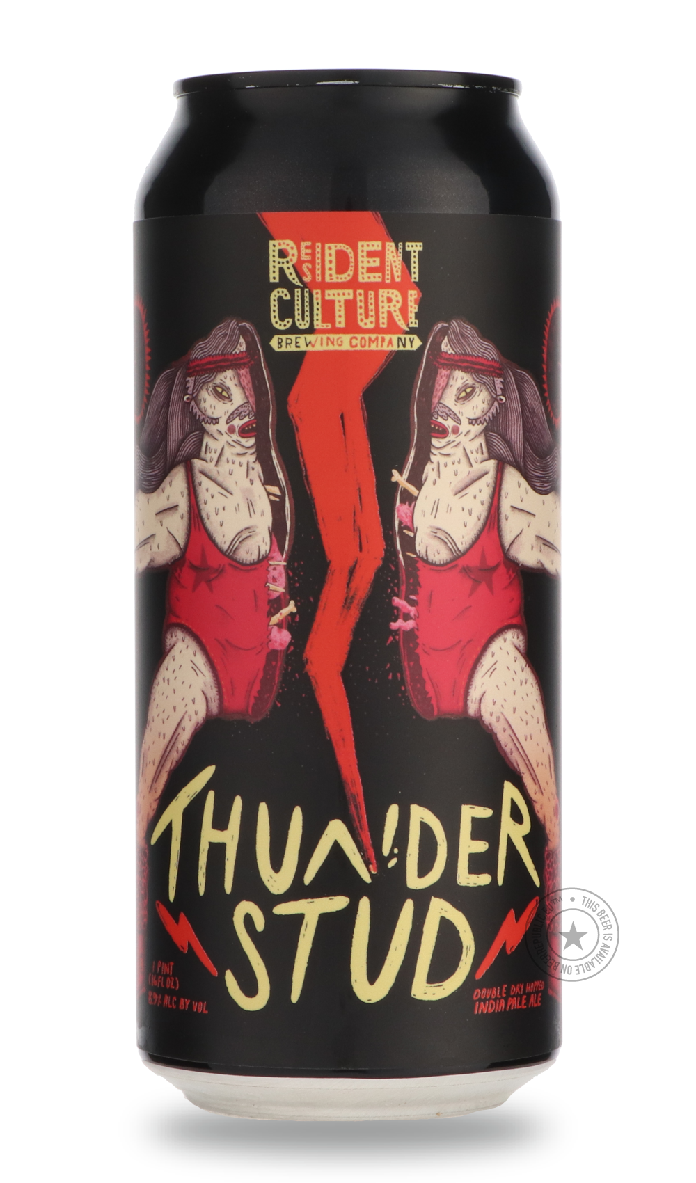 -Resident Culture- Thunder Stud-IPA- Only @ Beer Republic - The best online beer store for American & Canadian craft beer - Buy beer online from the USA and Canada - Bier online kopen - Amerikaans bier kopen - Craft beer store - Craft beer kopen - Amerikanisch bier kaufen - Bier online kaufen - Acheter biere online - IPA - Stout - Porter - New England IPA - Hazy IPA - Imperial Stout - Barrel Aged - Barrel Aged Imperial Stout - Brown - Dark beer - Blond - Blonde - Pilsner - Lager - Wheat - Weizen - Amber - B