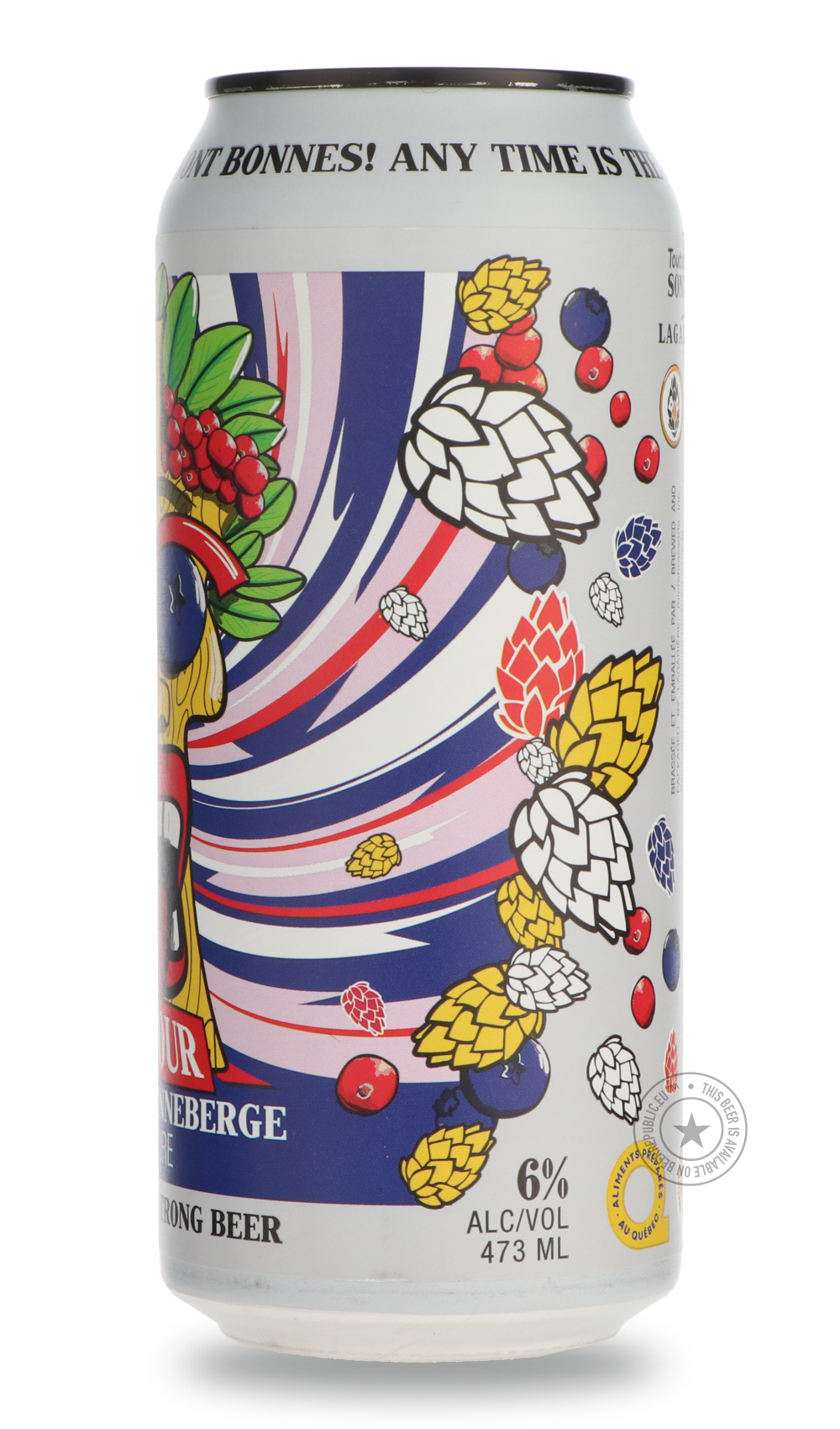 -Lagabière- Tiki Sour Bleuet Et Canneberge-Sour / Wild & Fruity- Only @ Beer Republic - The best online beer store for American & Canadian craft beer - Buy beer online from the USA and Canada - Bier online kopen - Amerikaans bier kopen - Craft beer store - Craft beer kopen - Amerikanisch bier kaufen - Bier online kaufen - Acheter biere online - IPA - Stout - Porter - New England IPA - Hazy IPA - Imperial Stout - Barrel Aged - Barrel Aged Imperial Stout - Brown - Dark beer - Blond - Blonde - Pilsner - Lager 