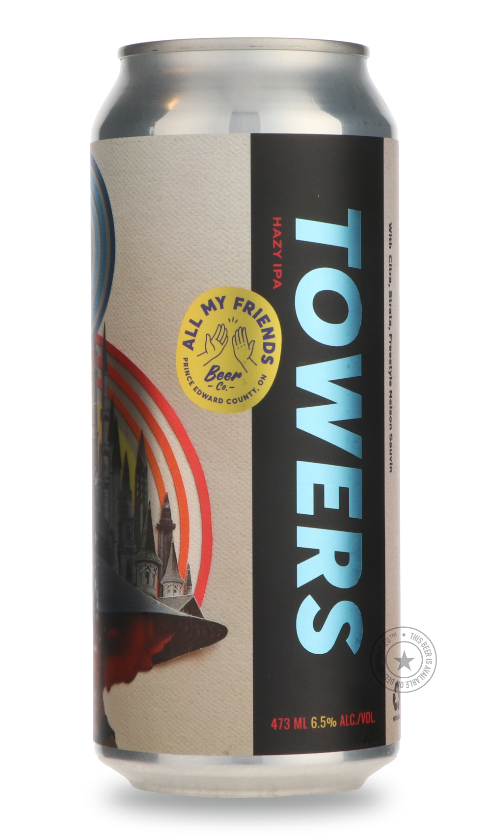 All My Friends- Towers-IPA- Only @ Beer Republic - The best online beer store for American & Canadian craft beer - Buy beer online from the USA and Canada - Bier online kopen - Amerikaans bier kopen - Craft beer store - Craft beer kopen - Amerikanisch bier kaufen - Bier online kaufen - Acheter biere online - IPA - Stout - Porter - New England IPA - Hazy IPA - Imperial Stout - Barrel Aged - Barrel Aged Imperial Stout - Brown - Dark beer - Blond - Blonde - Pilsner - Lager - Wheat - Weizen - Amber - Barley Win