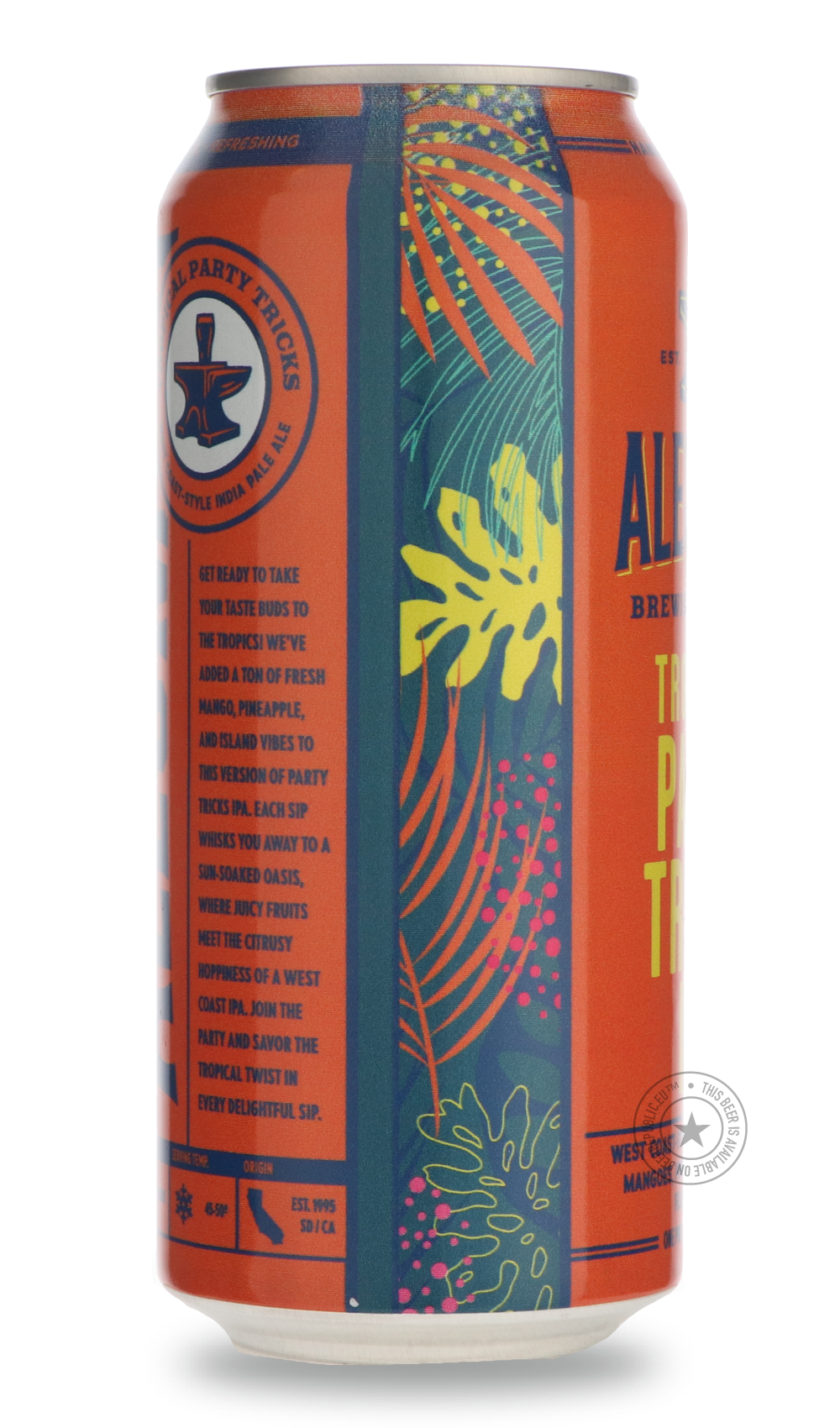 -AleSmith- Tropical Party Tricks-IPA- Only @ Beer Republic - The best online beer store for American & Canadian craft beer - Buy beer online from the USA and Canada - Bier online kopen - Amerikaans bier kopen - Craft beer store - Craft beer kopen - Amerikanisch bier kaufen - Bier online kaufen - Acheter biere online - IPA - Stout - Porter - New England IPA - Hazy IPA - Imperial Stout - Barrel Aged - Barrel Aged Imperial Stout - Brown - Dark beer - Blond - Blonde - Pilsner - Lager - Wheat - Weizen - Amber -