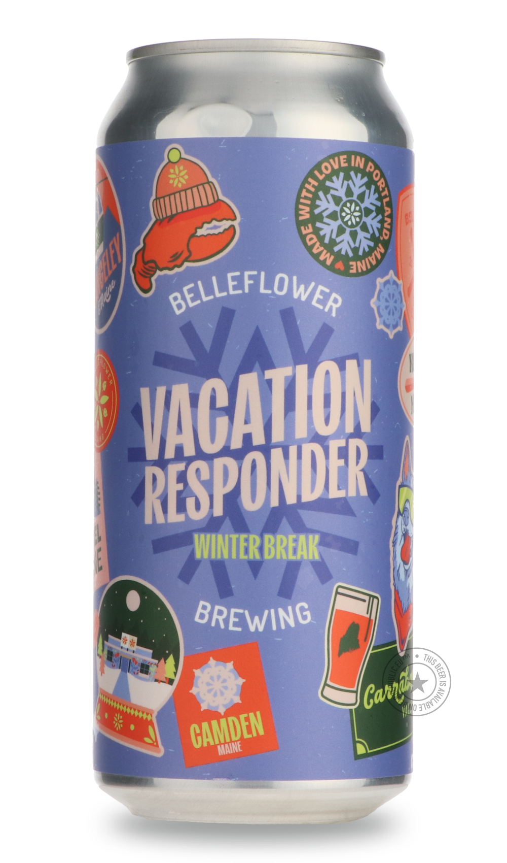 Belleflower- Vacation Responder-IPA- Only @ Beer Republic - The best online beer store for American & Canadian craft beer - Buy beer online from the USA and Canada - Bier online kopen - Amerikaans bier kopen - Craft beer store - Craft beer kopen - Amerikanisch bier kaufen - Bier online kaufen - Acheter biere online - IPA - Stout - Porter - New England IPA - Hazy IPA - Imperial Stout - Barrel Aged - Barrel Aged Imperial Stout - Brown - Dark beer - Blond - Blonde - Pilsner - Lager - Wheat - Weizen - Amber - B