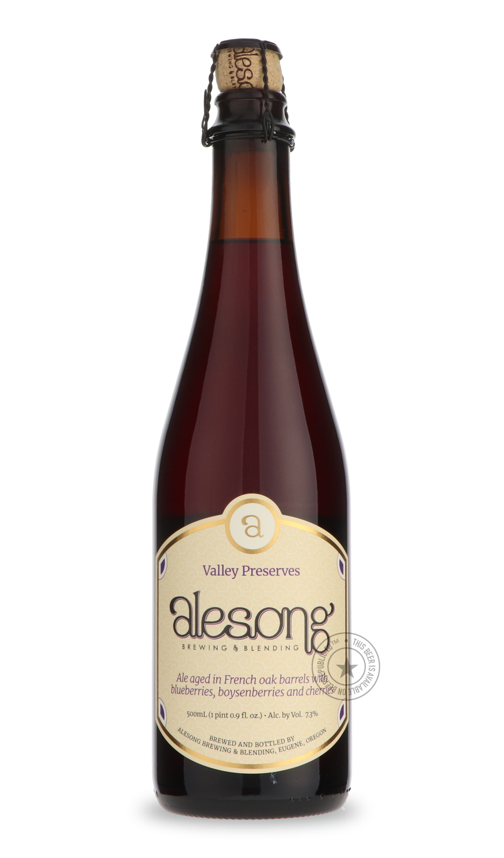 -Alesong- Valley Preserves 2021-Sour / Wild & Fruity- Only @ Beer Republic - The best online beer store for American & Canadian craft beer - Buy beer online from the USA and Canada - Bier online kopen - Amerikaans bier kopen - Craft beer store - Craft beer kopen - Amerikanisch bier kaufen - Bier online kaufen - Acheter biere online - IPA - Stout - Porter - New England IPA - Hazy IPA - Imperial Stout - Barrel Aged - Barrel Aged Imperial Stout - Brown - Dark beer - Blond - Blonde - Pilsner - Lager - Wheat - W