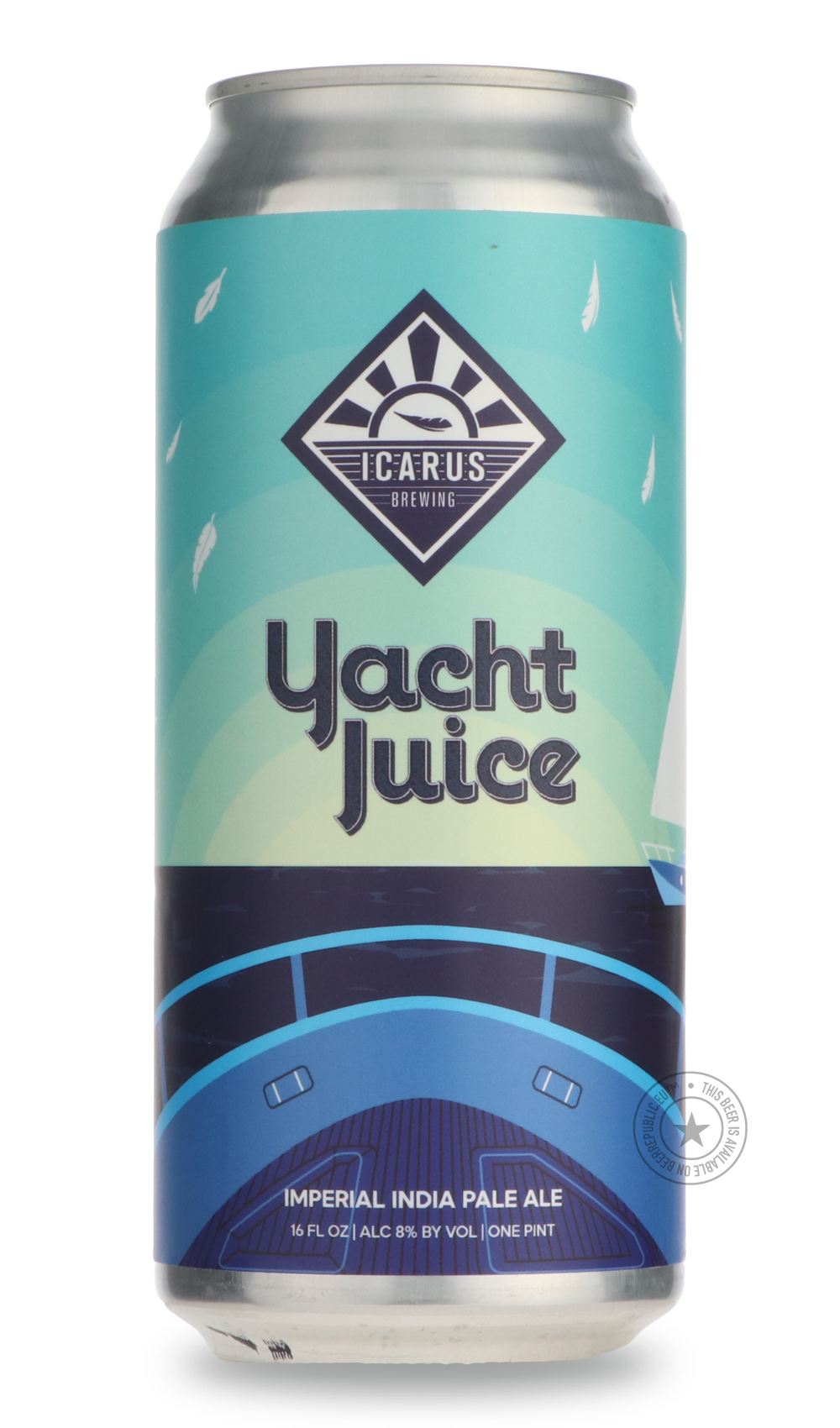 Icarus- Yacht Juice-IPA- Only @ Beer Republic - The best online beer store for American & Canadian craft beer - Buy beer online from the USA and Canada - Bier online kopen - Amerikaans bier kopen - Craft beer store - Craft beer kopen - Amerikanisch bier kaufen - Bier online kaufen - Acheter biere online - IPA - Stout - Porter - New England IPA - Hazy IPA - Imperial Stout - Barrel Aged - Barrel Aged Imperial Stout - Brown - Dark beer - Blond - Blonde - Pilsner - Lager - Wheat - Weizen - Amber - Barley Wine -