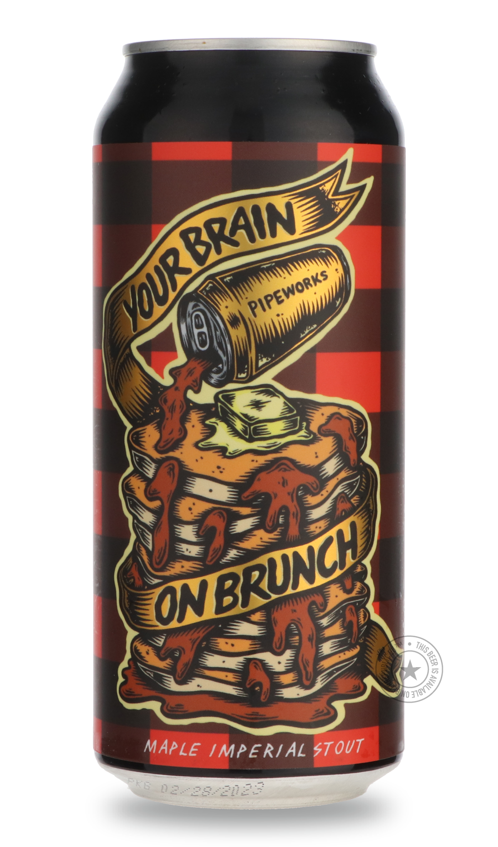 -Pipeworks- Your Brain On Brunch-Stout & Porter- Only @ Beer Republic - The best online beer store for American & Canadian craft beer - Buy beer online from the USA and Canada - Bier online kopen - Amerikaans bier kopen - Craft beer store - Craft beer kopen - Amerikanisch bier kaufen - Bier online kaufen - Acheter biere online - IPA - Stout - Porter - New England IPA - Hazy IPA - Imperial Stout - Barrel Aged - Barrel Aged Imperial Stout - Brown - Dark beer - Blond - Blonde - Pilsner - Lager - Wheat - Weizen