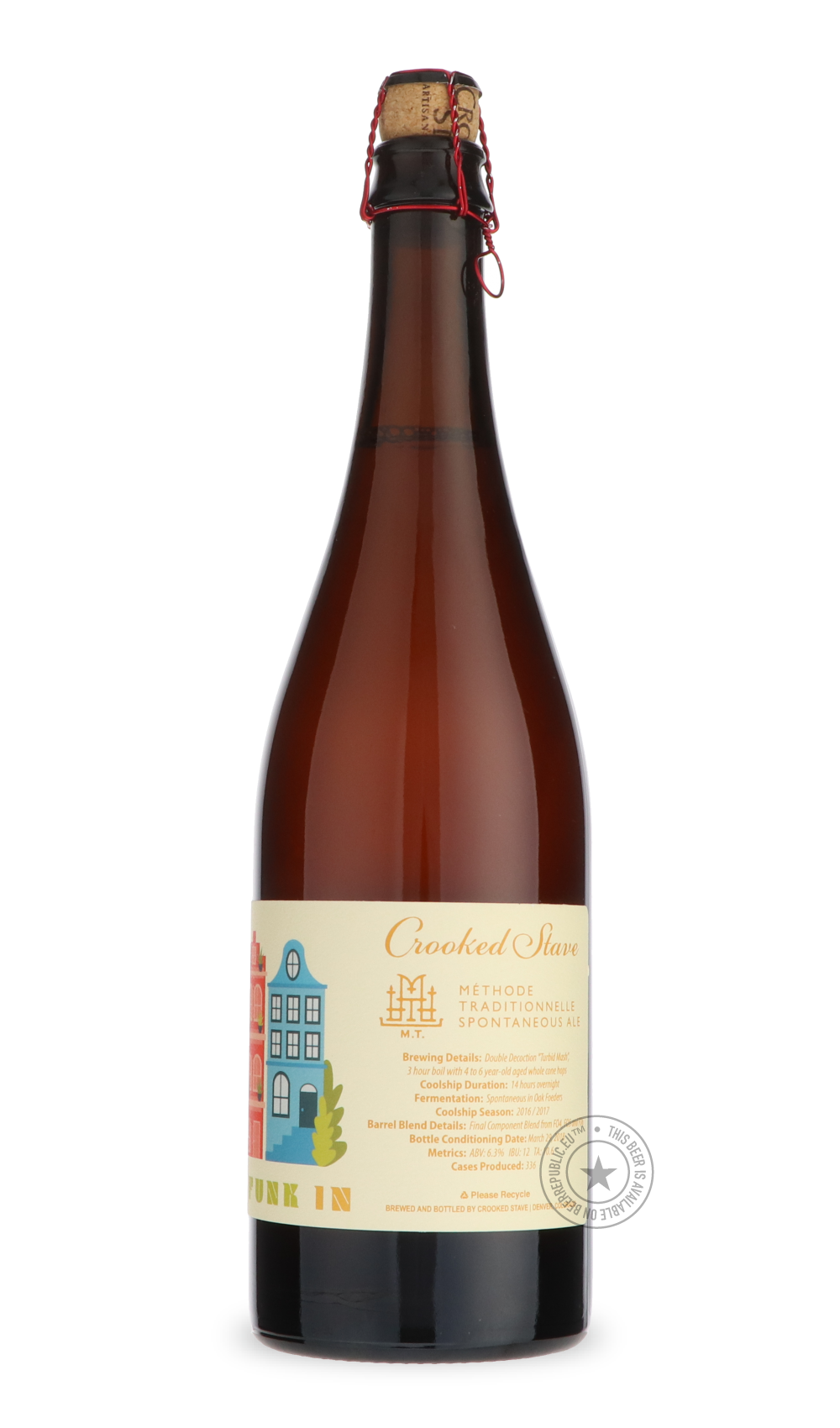 -Crooked Stave- Stay the Funk In-Sour / Wild & Fruity- Only @ Beer Republic - The best online beer store for American & Canadian craft beer - Buy beer online from the USA and Canada - Bier online kopen - Amerikaans bier kopen - Craft beer store - Craft beer kopen - Amerikanisch bier kaufen - Bier online kaufen - Acheter biere online - IPA - Stout - Porter - New England IPA - Hazy IPA - Imperial Stout - Barrel Aged - Barrel Aged Imperial Stout - Brown - Dark beer - Blond - Blonde - Pilsner - Lager - Wheat -