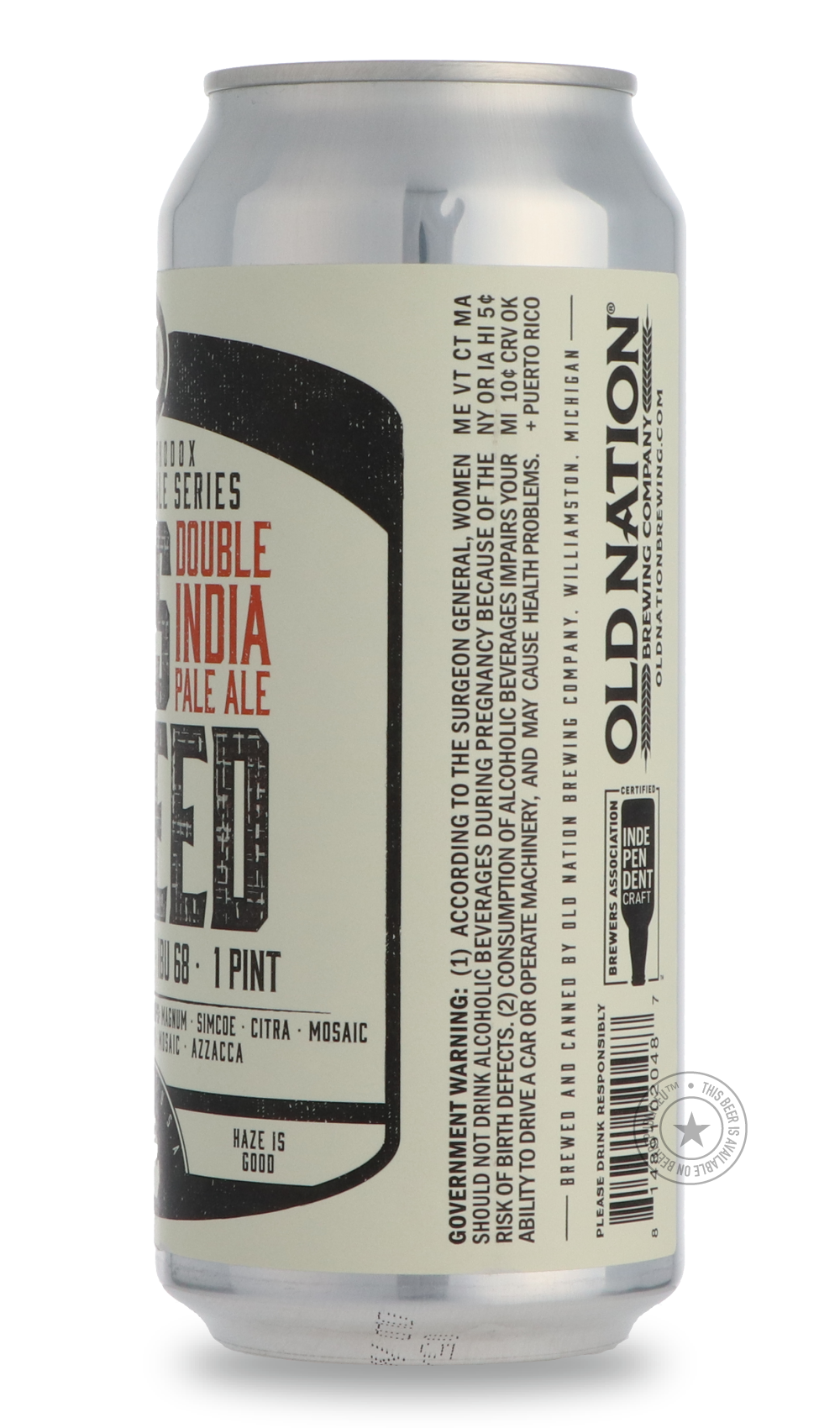 Old Nation- Boss Tweed-IPA- Only @ Beer Republic - The best online beer store for American & Canadian craft beer - Buy beer online from the USA and Canada - Bier online kopen - Amerikaans bier kopen - Craft beer store - Craft beer kopen - Amerikanisch bier kaufen - Bier online kaufen - Acheter biere online - IPA - Stout - Porter - New England IPA - Hazy IPA - Imperial Stout - Barrel Aged - Barrel Aged Imperial Stout - Brown - Dark beer - Blond - Blonde - Pilsner - Lager - Wheat - Weizen - Amber - Barley Win