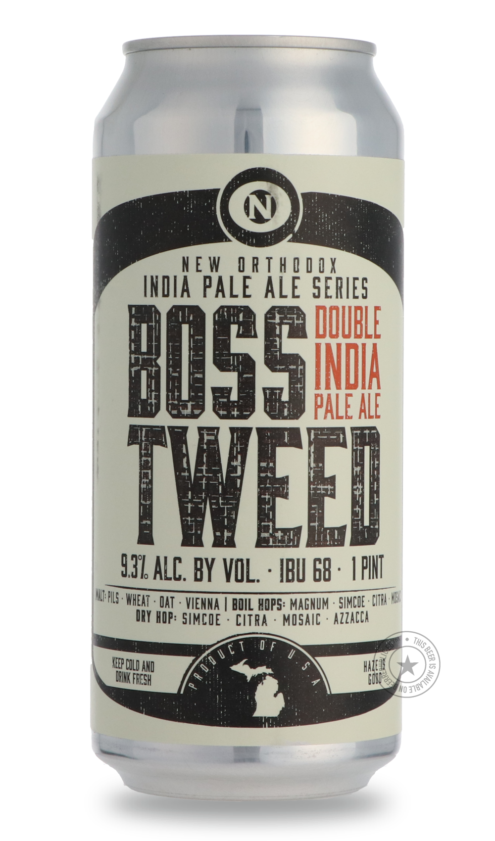 Old Nation- Boss Tweed-IPA- Only @ Beer Republic - The best online beer store for American & Canadian craft beer - Buy beer online from the USA and Canada - Bier online kopen - Amerikaans bier kopen - Craft beer store - Craft beer kopen - Amerikanisch bier kaufen - Bier online kaufen - Acheter biere online - IPA - Stout - Porter - New England IPA - Hazy IPA - Imperial Stout - Barrel Aged - Barrel Aged Imperial Stout - Brown - Dark beer - Blond - Blonde - Pilsner - Lager - Wheat - Weizen - Amber - Barley Win