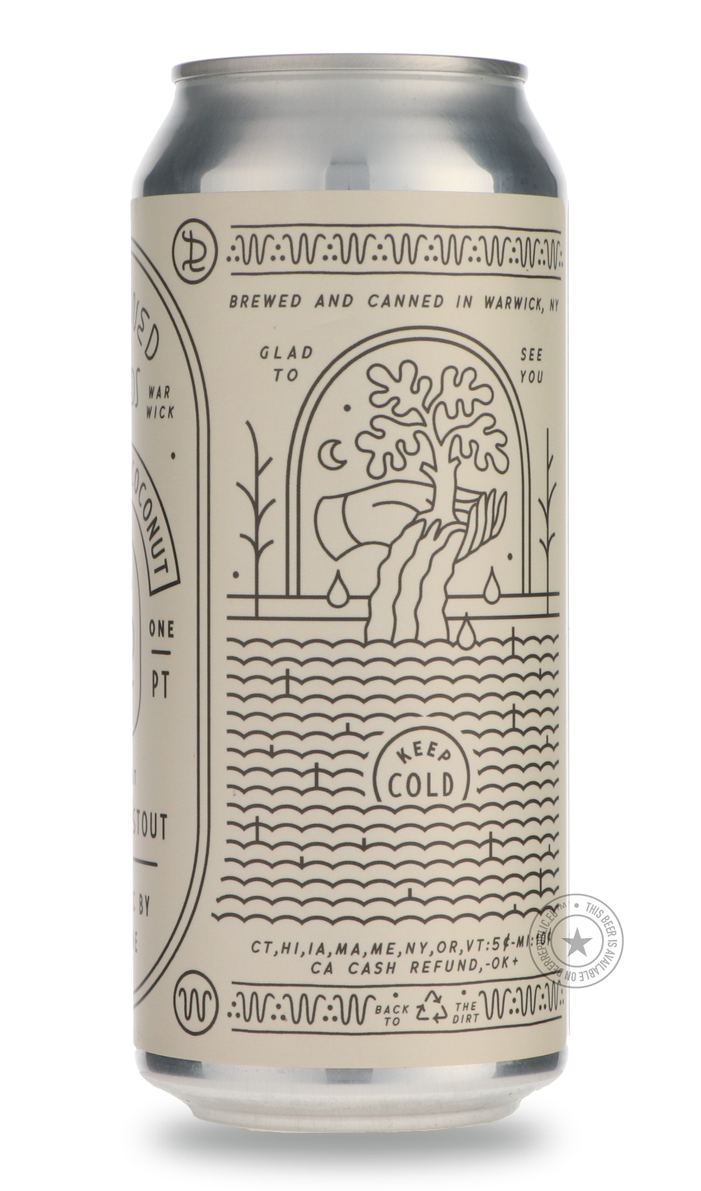 -The Drowned Lands- Ten Acres: Coconut-Stout & Porter- Only @ Beer Republic - The best online beer store for American & Canadian craft beer - Buy beer online from the USA and Canada - Bier online kopen - Amerikaans bier kopen - Craft beer store - Craft beer kopen - Amerikanisch bier kaufen - Bier online kaufen - Acheter biere online - IPA - Stout - Porter - New England IPA - Hazy IPA - Imperial Stout - Barrel Aged - Barrel Aged Imperial Stout - Brown - Dark beer - Blond - Blonde - Pilsner - Lager - Wheat -