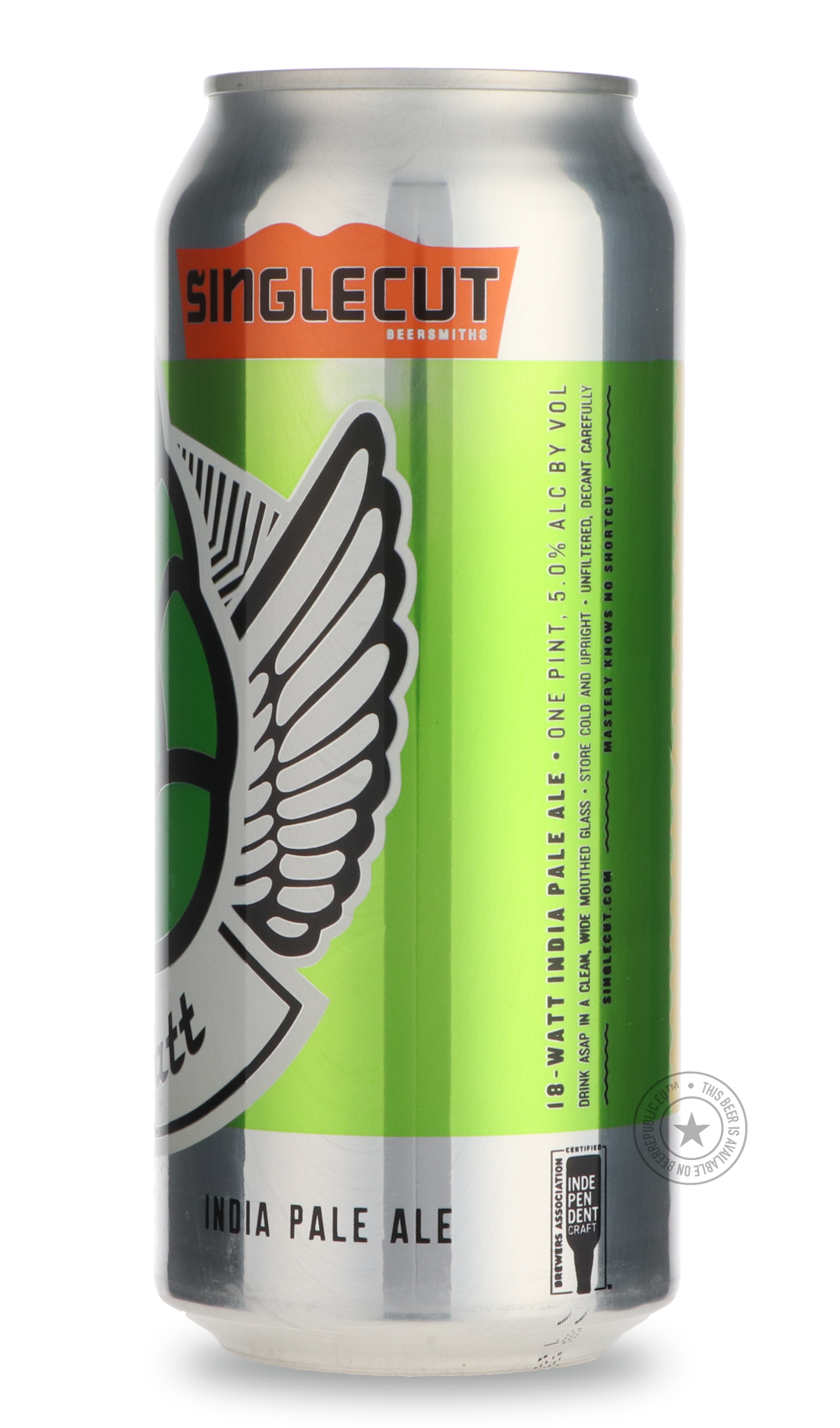 -SingleCut- 18-Watt IPA-IPA- Only @ Beer Republic - The best online beer store for American & Canadian craft beer - Buy beer online from the USA and Canada - Bier online kopen - Amerikaans bier kopen - Craft beer store - Craft beer kopen - Amerikanisch bier kaufen - Bier online kaufen - Acheter biere online - IPA - Stout - Porter - New England IPA - Hazy IPA - Imperial Stout - Barrel Aged - Barrel Aged Imperial Stout - Brown - Dark beer - Blond - Blonde - Pilsner - Lager - Wheat - Weizen - Amber - Barley Wi