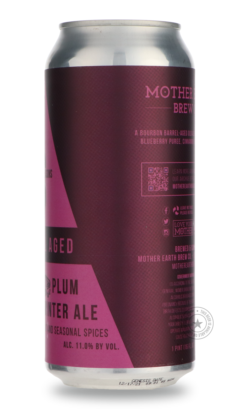 -Mother Earth- 4S Barrel Aged Spiced Plum Winter Spices-Brown & Dark- Only @ Beer Republic - The best online beer store for American & Canadian craft beer - Buy beer online from the USA and Canada - Bier online kopen - Amerikaans bier kopen - Craft beer store - Craft beer kopen - Amerikanisch bier kaufen - Bier online kaufen - Acheter biere online - IPA - Stout - Porter - New England IPA - Hazy IPA - Imperial Stout - Barrel Aged - Barrel Aged Imperial Stout - Brown - Dark beer - Blond - Blonde - Pilsner - L