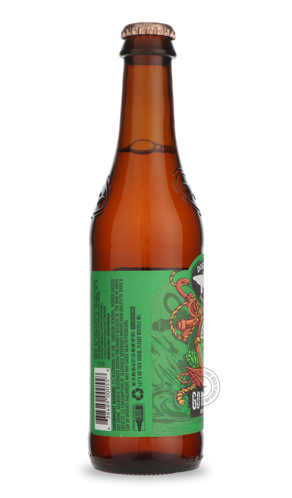 -Dogfish Head- 60 Minute-IPA- Only @ Beer Republic - The best online beer store for American & Canadian craft beer - Buy beer online from the USA and Canada - Bier online kopen - Amerikaans bier kopen - Craft beer store - Craft beer kopen - Amerikanisch bier kaufen - Bier online kaufen - Acheter biere online - IPA - Stout - Porter - New England IPA - Hazy IPA - Imperial Stout - Barrel Aged - Barrel Aged Imperial Stout - Brown - Dark beer - Blond - Blonde - Pilsner - Lager - Wheat - Weizen - Amber - Barley W
