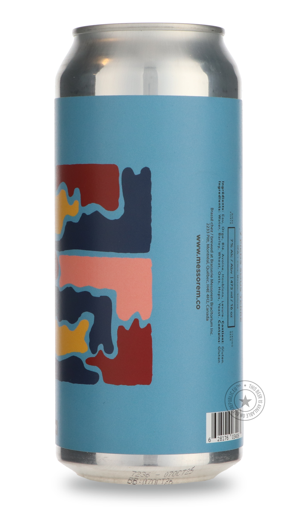 -Messorem- 7 Pieds Sous Terre-IPA- Only @ Beer Republic - The best online beer store for American & Canadian craft beer - Buy beer online from the USA and Canada - Bier online kopen - Amerikaans bier kopen - Craft beer store - Craft beer kopen - Amerikanisch bier kaufen - Bier online kaufen - Acheter biere online - IPA - Stout - Porter - New England IPA - Hazy IPA - Imperial Stout - Barrel Aged - Barrel Aged Imperial Stout - Brown - Dark beer - Blond - Blonde - Pilsner - Lager - Wheat - Weizen - Amber - Bar