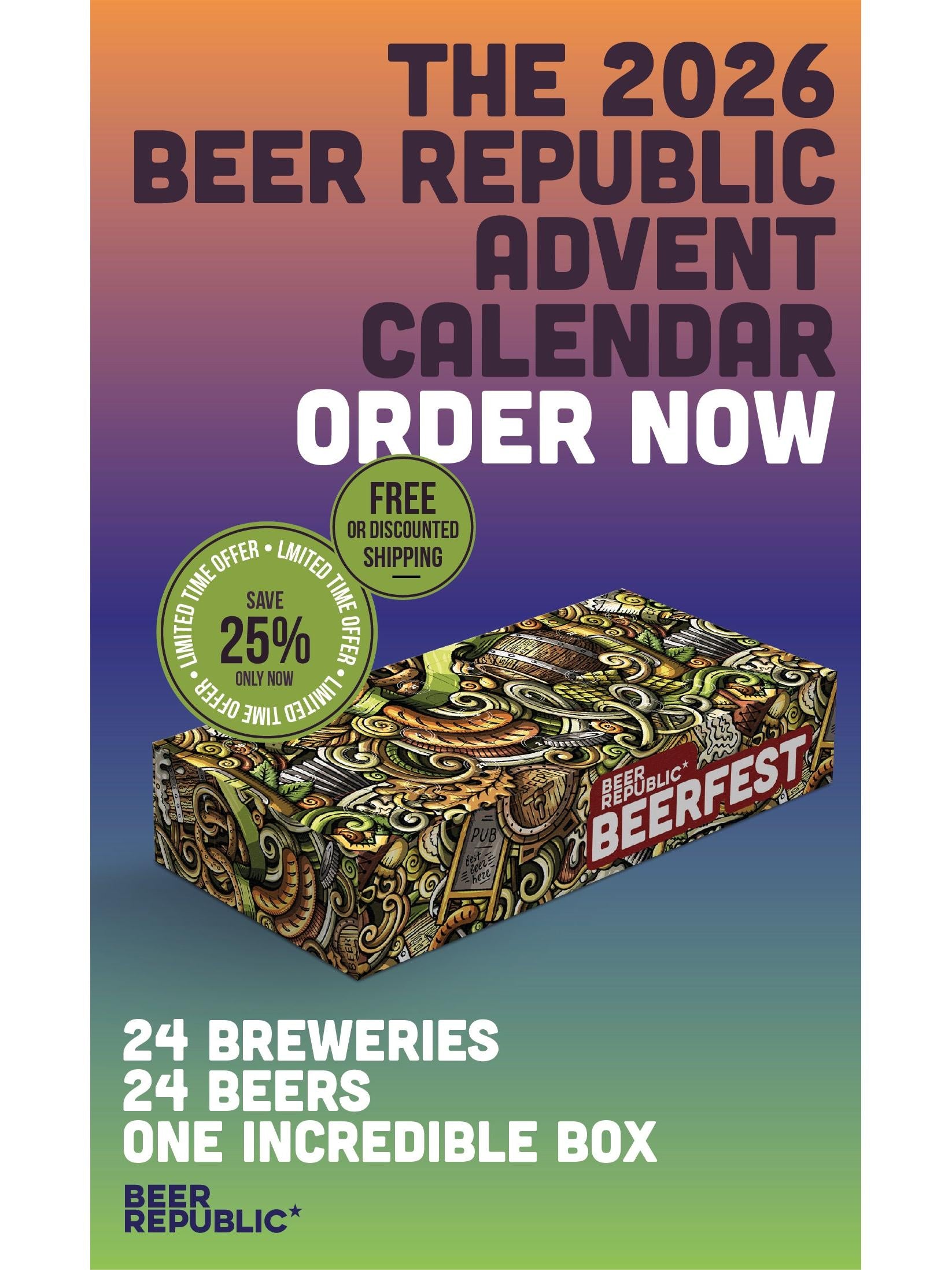 The Beer Republic Advent Calendar 2026