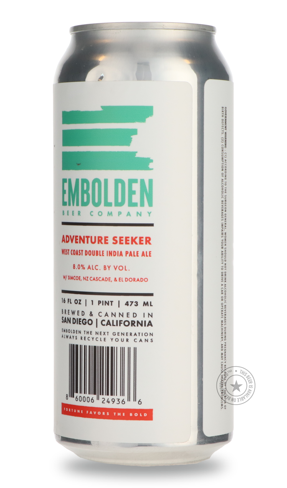 -Embolden- Adventure Seeker-IPA- Only @ Beer Republic - The best online beer store for American & Canadian craft beer - Buy beer online from the USA and Canada - Bier online kopen - Amerikaans bier kopen - Craft beer store - Craft beer kopen - Amerikanisch bier kaufen - Bier online kaufen - Acheter biere online - IPA - Stout - Porter - New England IPA - Hazy IPA - Imperial Stout - Barrel Aged - Barrel Aged Imperial Stout - Brown - Dark beer - Blond - Blonde - Pilsner - Lager - Wheat - Weizen - Amber - Barle