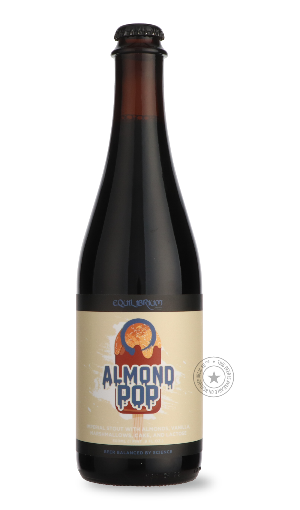 -Equilibrium- Almond Pop (2023)-Stout & Porter- Only @ Beer Republic - The best online beer store for American & Canadian craft beer - Buy beer online from the USA and Canada - Bier online kopen - Amerikaans bier kopen - Craft beer store - Craft beer kopen - Amerikanisch bier kaufen - Bier online kaufen - Acheter biere online - IPA - Stout - Porter - New England IPA - Hazy IPA - Imperial Stout - Barrel Aged - Barrel Aged Imperial Stout - Brown - Dark beer - Blond - Blonde - Pilsner - Lager - Wheat - Weizen 