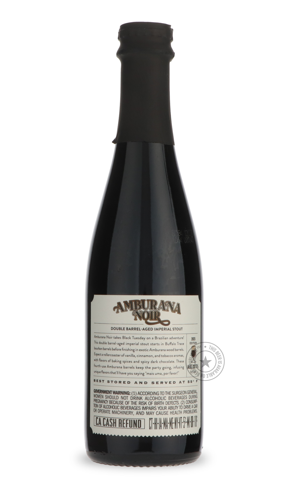 The Bruery- Amburana Noir-Stout & Porter- Only @ Beer Republic - The best online beer store for American & Canadian craft beer - Buy beer online from the USA and Canada - Bier online kopen - Amerikaans bier kopen - Craft beer store - Craft beer kopen - Amerikanisch bier kaufen - Bier online kaufen - Acheter biere online - IPA - Stout - Porter - New England IPA - Hazy IPA - Imperial Stout - Barrel Aged - Barrel Aged Imperial Stout - Brown - Dark beer - Blond - Blonde - Pilsner - Lager - Wheat - Weizen - Ambe