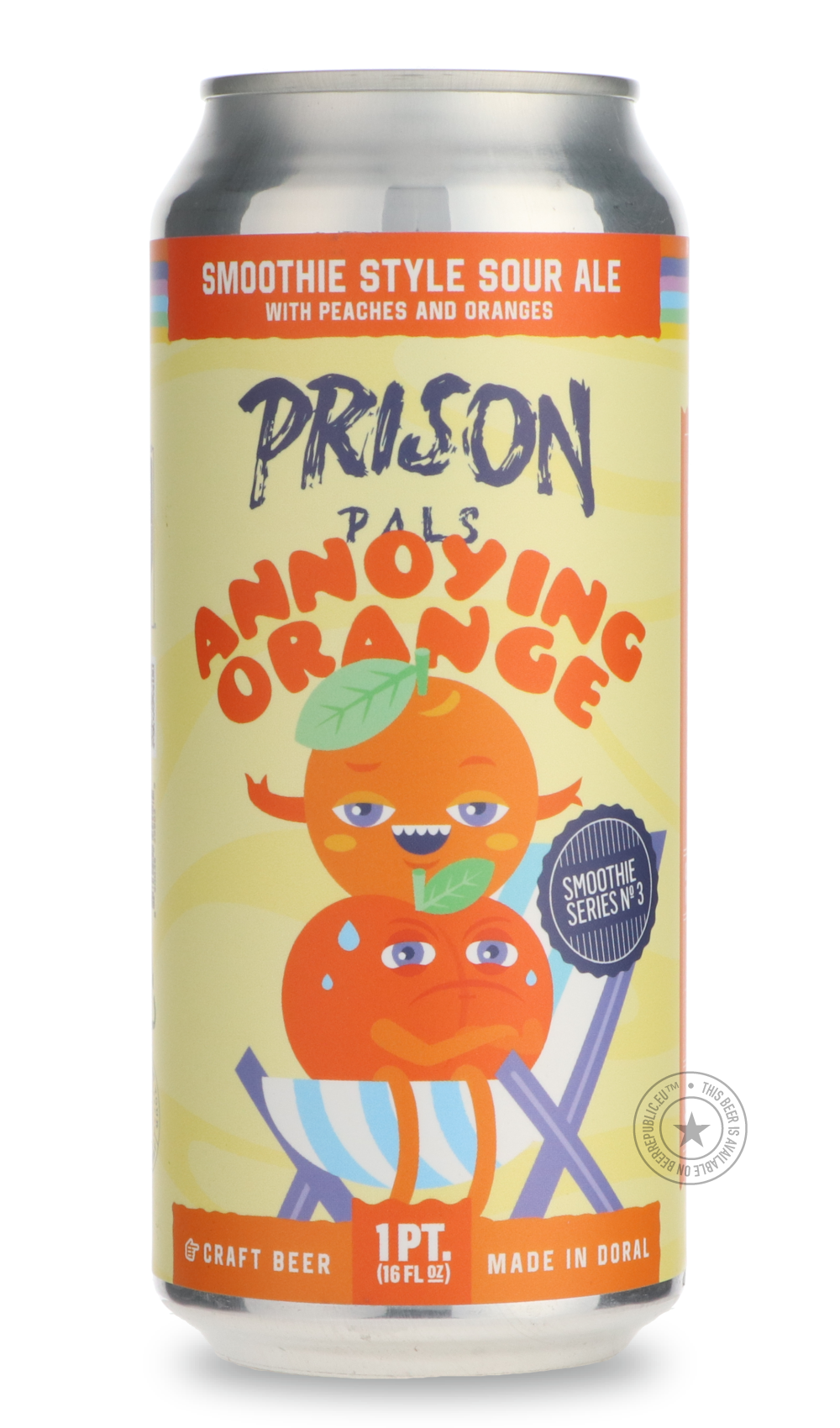 -Prison Pals- Annoying Orange-Sour / Wild & Fruity- Only @ Beer Republic - The best online beer store for American & Canadian craft beer - Buy beer online from the USA and Canada - Bier online kopen - Amerikaans bier kopen - Craft beer store - Craft beer kopen - Amerikanisch bier kaufen - Bier online kaufen - Acheter biere online - IPA - Stout - Porter - New England IPA - Hazy IPA - Imperial Stout - Barrel Aged - Barrel Aged Imperial Stout - Brown - Dark beer - Blond - Blonde - Pilsner - Lager - Wheat - Wei