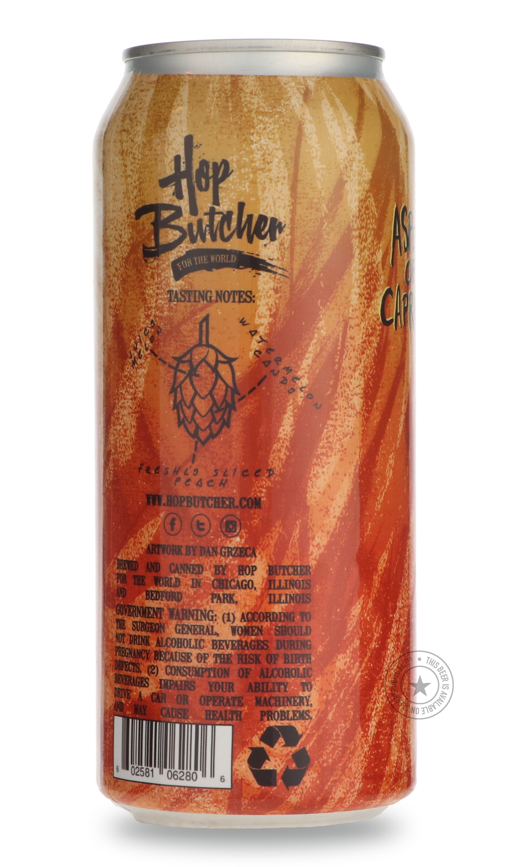 Hop Butcher For The World- Aspect of Capricorn-IPA- Only @ Beer Republic - The best online beer store for American & Canadian craft beer - Buy beer online from the USA and Canada - Bier online kopen - Amerikaans bier kopen - Craft beer store - Craft beer kopen - Amerikanisch bier kaufen - Bier online kaufen - Acheter biere online - IPA - Stout - Porter - New England IPA - Hazy IPA - Imperial Stout - Barrel Aged - Barrel Aged Imperial Stout - Brown - Dark beer - Blond - Blonde - Pilsner - Lager - Wheat - Wei