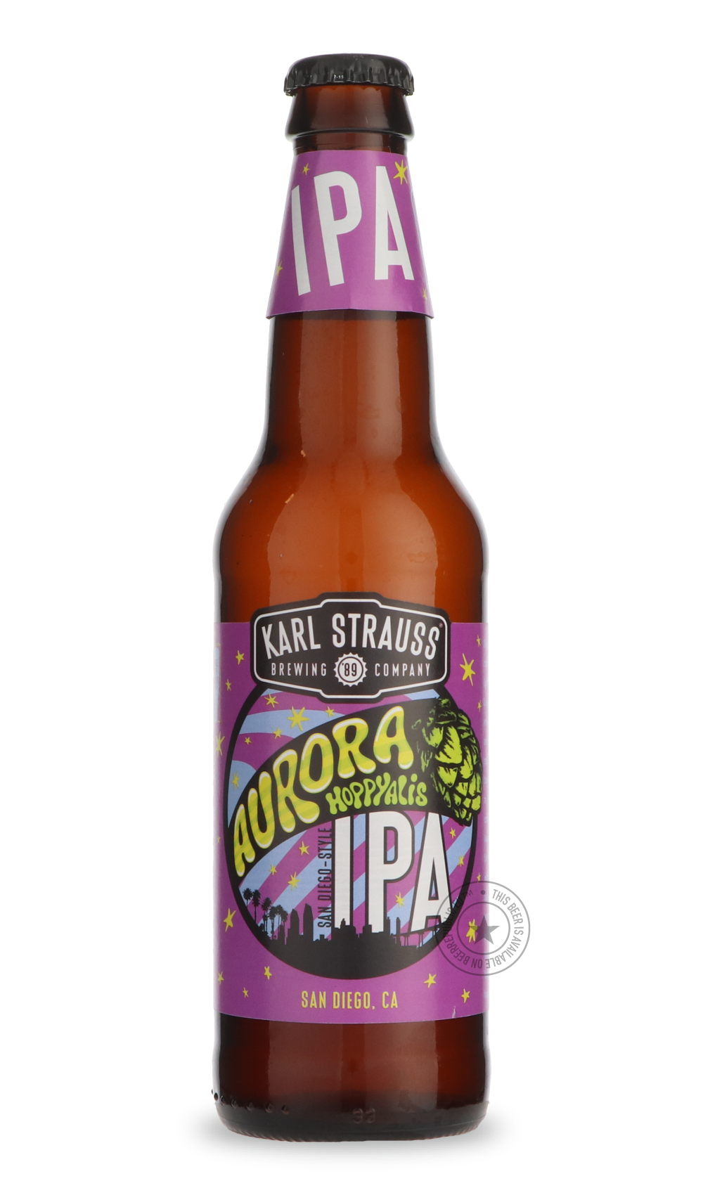 -Karl Strauss- Aurora Hoppyalis IPA-IPA- Only @ Beer Republic - The best online beer store for American & Canadian craft beer - Buy beer online from the USA and Canada - Bier online kopen - Amerikaans bier kopen - Craft beer store - Craft beer kopen - Amerikanisch bier kaufen - Bier online kaufen - Acheter biere online - IPA - Stout - Porter - New England IPA - Hazy IPA - Imperial Stout - Barrel Aged - Barrel Aged Imperial Stout - Brown - Dark beer - Blond - Blonde - Pilsner - Lager - Wheat - Weizen - Amber