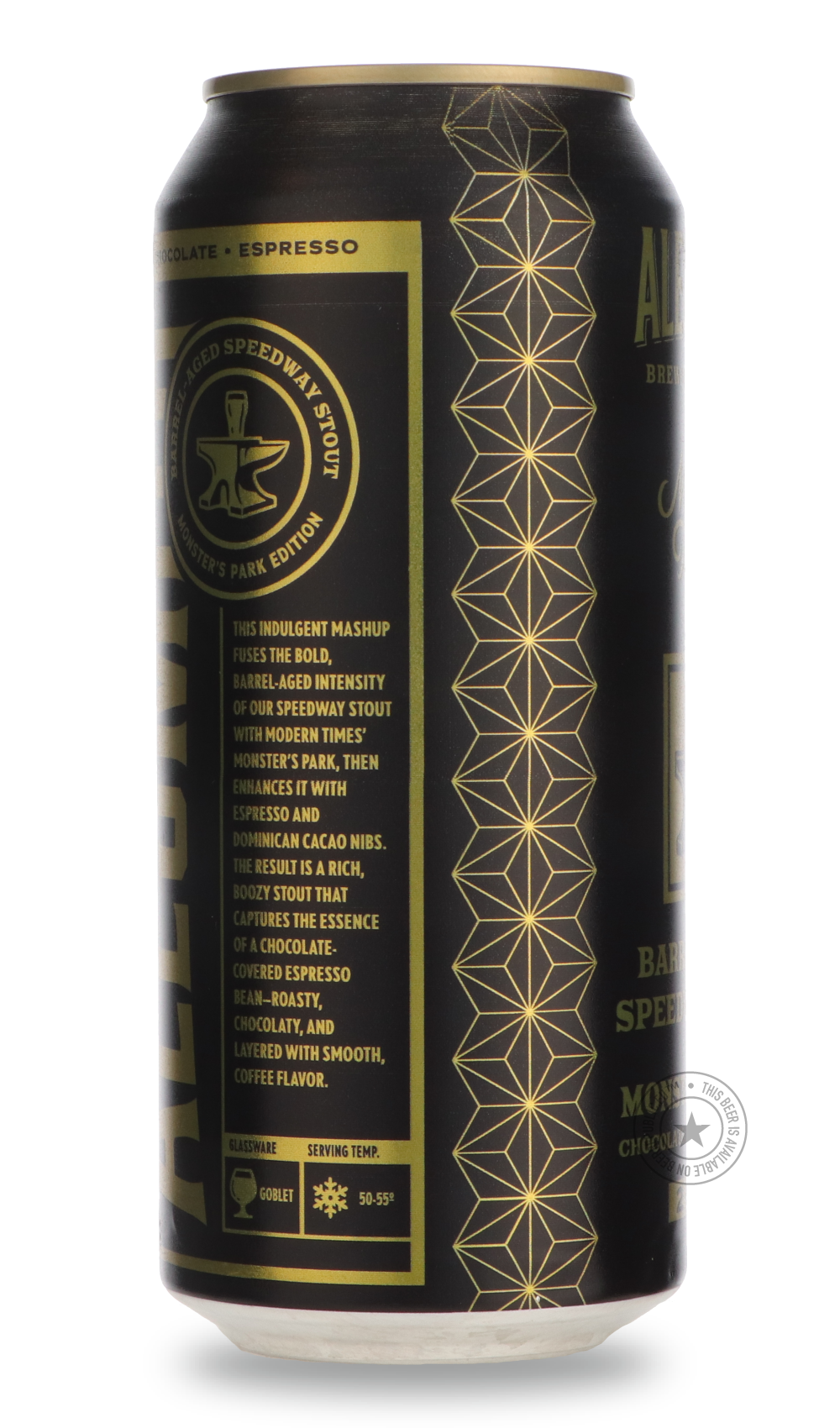 BA Speedway Stout: Monster's Park Chocolate Espresso Edition / Modern Times