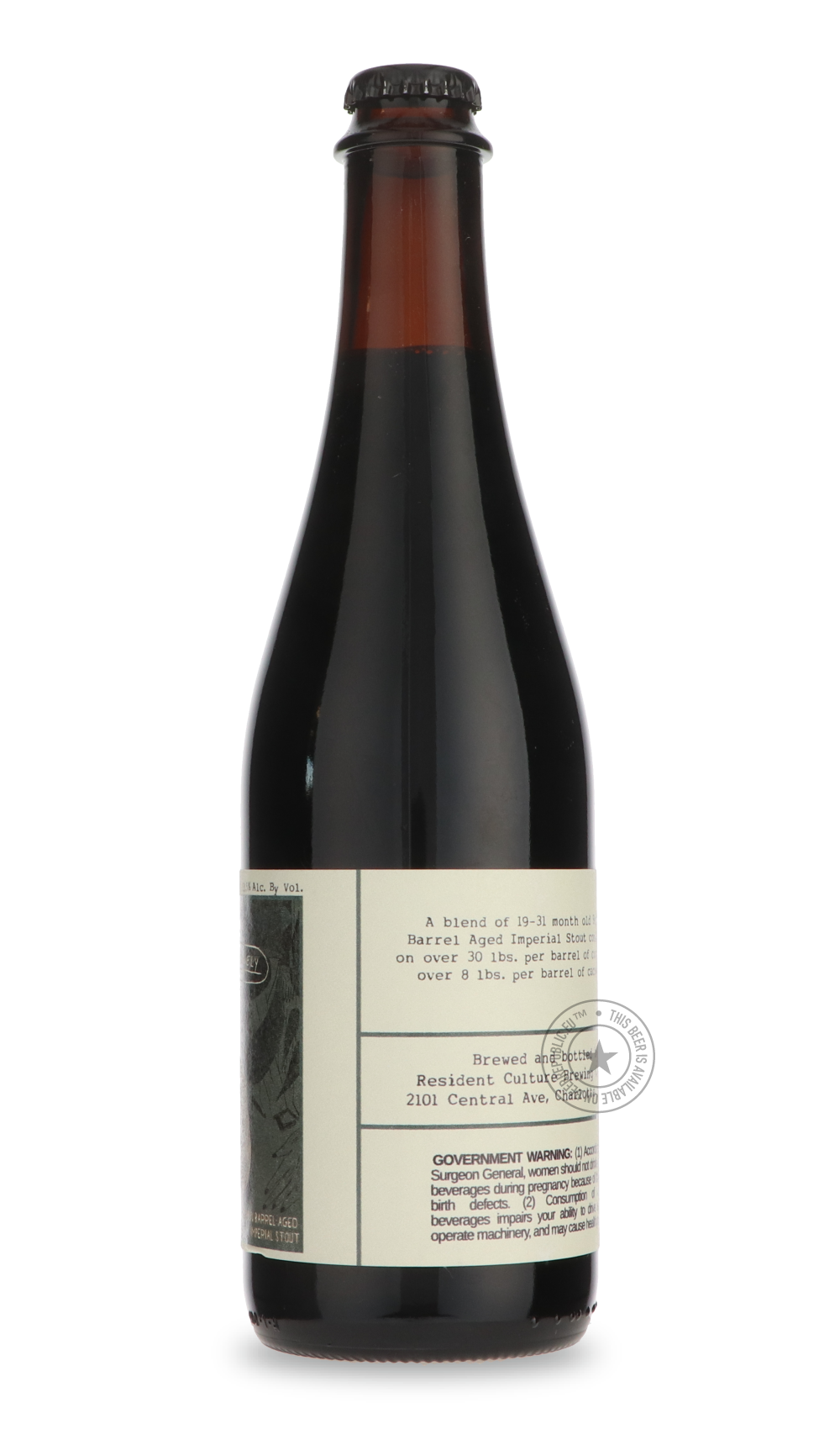 Resident Culture- BBA Twice As Lonely-Stout & Porter- Only @ Beer Republic - The best online beer store for American & Canadian craft beer - Buy beer online from the USA and Canada - Bier online kopen - Amerikaans bier kopen - Craft beer store - Craft beer kopen - Amerikanisch bier kaufen - Bier online kaufen - Acheter biere online - IPA - Stout - Porter - New England IPA - Hazy IPA - Imperial Stout - Barrel Aged - Barrel Aged Imperial Stout - Brown - Dark beer - Blond - Blonde - Pilsner - Lager - Wheat - W