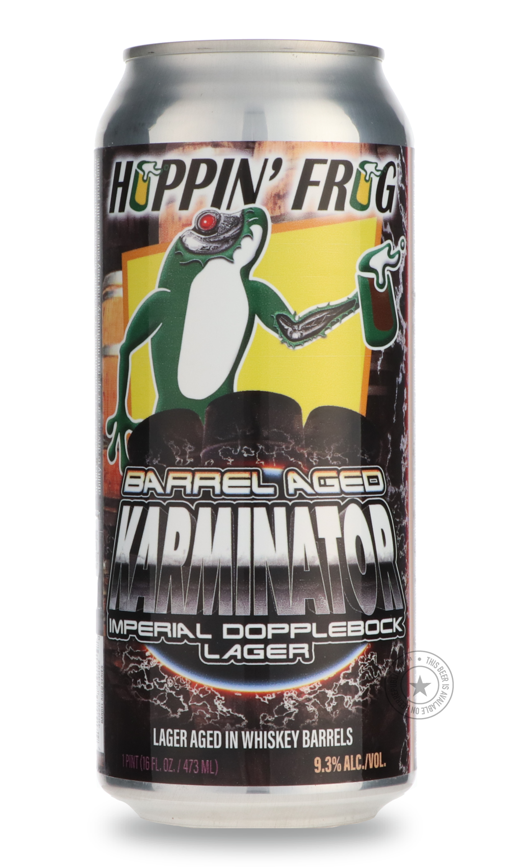 -Hoppin' Frog- Barrel Aged Karminator Imperial Dopplebock Lager-Brown & Dark- Only @ Beer Republic - The best online beer store for American & Canadian craft beer - Buy beer online from the USA and Canada - Bier online kopen - Amerikaans bier kopen - Craft beer store - Craft beer kopen - Amerikanisch bier kaufen - Bier online kaufen - Acheter biere online - IPA - Stout - Porter - New England IPA - Hazy IPA - Imperial Stout - Barrel Aged - Barrel Aged Imperial Stout - Brown - Dark beer - Blond - Blonde - Pil