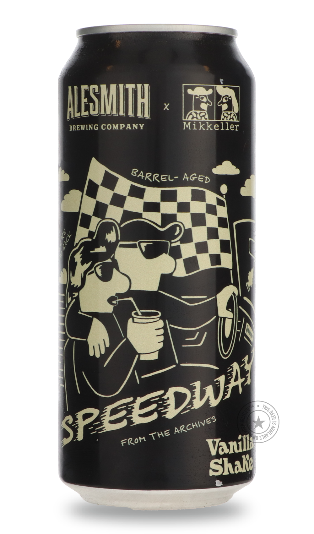 -AleSmith- Barrel-Aged Vanilla Shake Speedway Stout / Mikkeller-Stout & Porter- Only @ Beer Republic - The best online beer store for American & Canadian craft beer - Buy beer online from the USA and Canada - Bier online kopen - Amerikaans bier kopen - Craft beer store - Craft beer kopen - Amerikanisch bier kaufen - Bier online kaufen - Acheter biere online - IPA - Stout - Porter - New England IPA - Hazy IPA - Imperial Stout - Barrel Aged - Barrel Aged Imperial Stout - Brown - Dark beer - Blond - Blonde - P