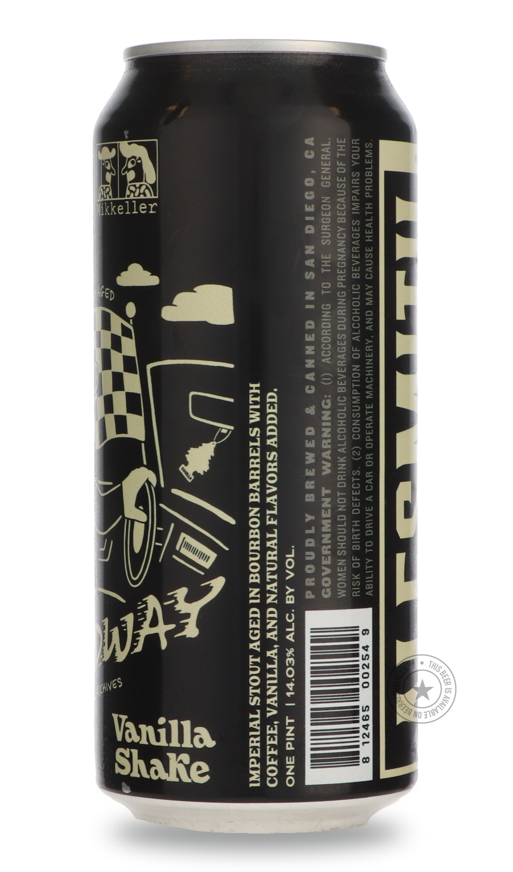 -AleSmith- Barrel-Aged Vanilla Shake Speedway Stout / Mikkeller-Stout & Porter- Only @ Beer Republic - The best online beer store for American & Canadian craft beer - Buy beer online from the USA and Canada - Bier online kopen - Amerikaans bier kopen - Craft beer store - Craft beer kopen - Amerikanisch bier kaufen - Bier online kaufen - Acheter biere online - IPA - Stout - Porter - New England IPA - Hazy IPA - Imperial Stout - Barrel Aged - Barrel Aged Imperial Stout - Brown - Dark beer - Blond - Blonde - P