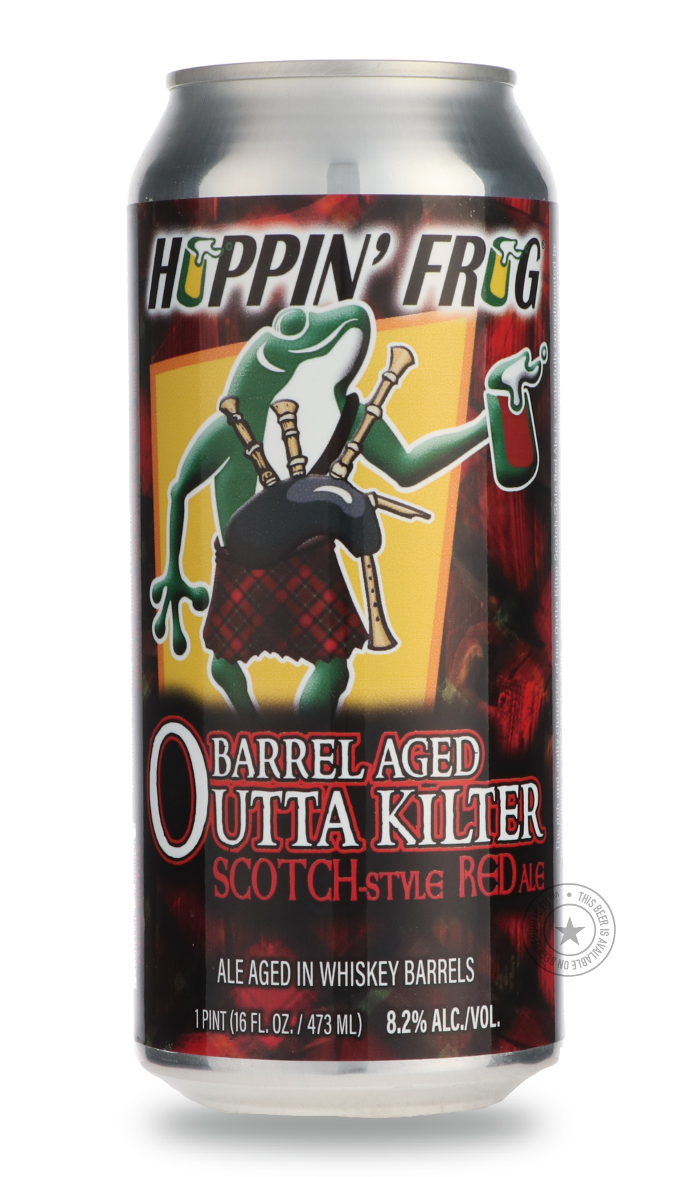 -Hoppin' Frog- Barrel Aged Outta Kilter Scotch-Style Red Ale-Brown & Dark- Only @ Beer Republic - The best online beer store for American & Canadian craft beer - Buy beer online from the USA and Canada - Bier online kopen - Amerikaans bier kopen - Craft beer store - Craft beer kopen - Amerikanisch bier kaufen - Bier online kaufen - Acheter biere online - IPA - Stout - Porter - New England IPA - Hazy IPA - Imperial Stout - Barrel Aged - Barrel Aged Imperial Stout - Brown - Dark beer - Blond - Blonde - Pilsne