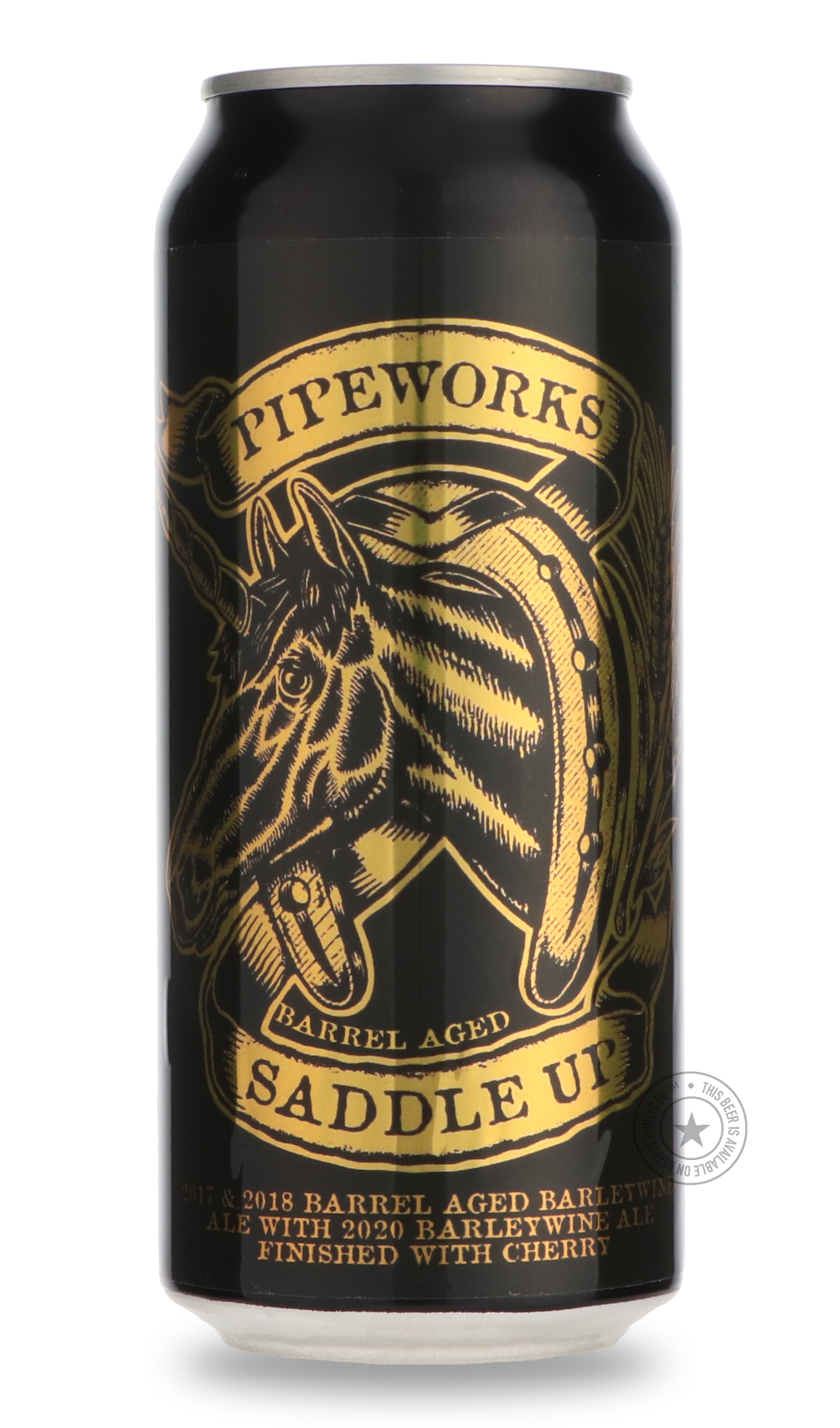 -Pipeworks- Barrel Aged Saddle Up-Brown & Dark- Only @ Beer Republic - The best online beer store for American & Canadian craft beer - Buy beer online from the USA and Canada - Bier online kopen - Amerikaans bier kopen - Craft beer store - Craft beer kopen - Amerikanisch bier kaufen - Bier online kaufen - Acheter biere online - IPA - Stout - Porter - New England IPA - Hazy IPA - Imperial Stout - Barrel Aged - Barrel Aged Imperial Stout - Brown - Dark beer - Blond - Blonde - Pilsner - Lager - Wheat - Weizen 