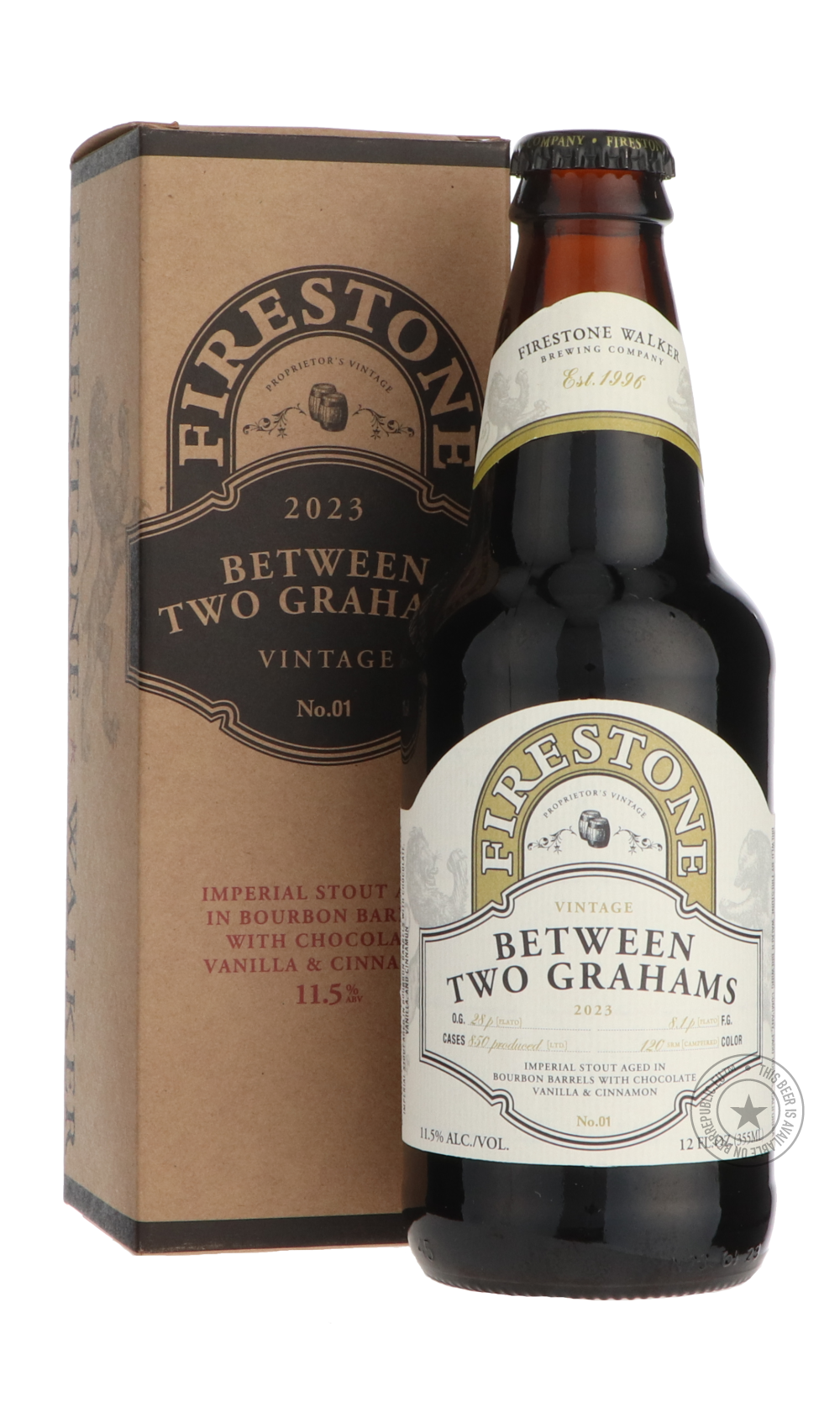 -Firestone Walker- Between Two Grahams-Stout & Porter- Only @ Beer Republic - The best online beer store for American & Canadian craft beer - Buy beer online from the USA and Canada - Bier online kopen - Amerikaans bier kopen - Craft beer store - Craft beer kopen - Amerikanisch bier kaufen - Bier online kaufen - Acheter biere online - IPA - Stout - Porter - New England IPA - Hazy IPA - Imperial Stout - Barrel Aged - Barrel Aged Imperial Stout - Brown - Dark beer - Blond - Blonde - Pilsner - Lager - Wheat - 