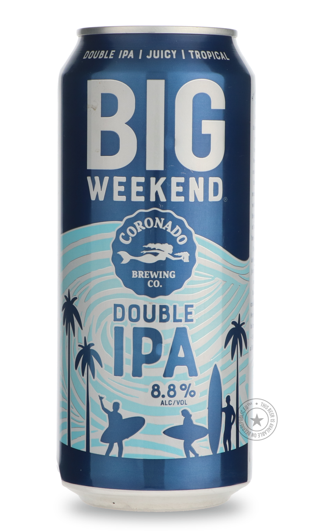 -Coronado- Big Weekend-IPA- Only @ Beer Republic - The best online beer store for American & Canadian craft beer - Buy beer online from the USA and Canada - Bier online kopen - Amerikaans bier kopen - Craft beer store - Craft beer kopen - Amerikanisch bier kaufen - Bier online kaufen - Acheter biere online - IPA - Stout - Porter - New England IPA - Hazy IPA - Imperial Stout - Barrel Aged - Barrel Aged Imperial Stout - Brown - Dark beer - Blond - Blonde - Pilsner - Lager - Wheat - Weizen - Amber - Barley Win