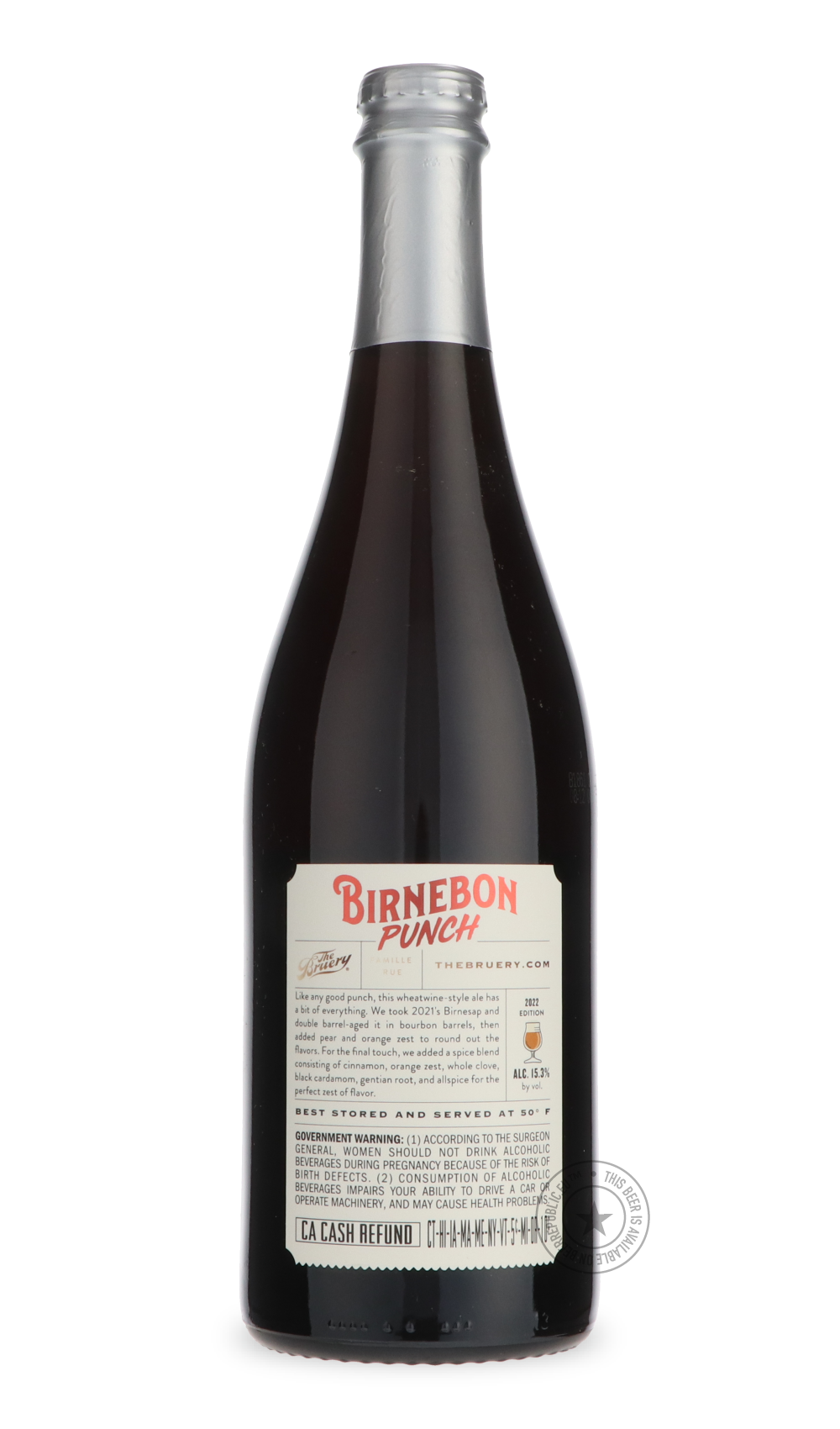 -The Bruery- Birnebon Punch-Brown & Dark- Only @ Beer Republic - The best online beer store for American & Canadian craft beer - Buy beer online from the USA and Canada - Bier online kopen - Amerikaans bier kopen - Craft beer store - Craft beer kopen - Amerikanisch bier kaufen - Bier online kaufen - Acheter biere online - IPA - Stout - Porter - New England IPA - Hazy IPA - Imperial Stout - Barrel Aged - Barrel Aged Imperial Stout - Brown - Dark beer - Blond - Blonde - Pilsner - Lager - Wheat - Weizen - Ambe