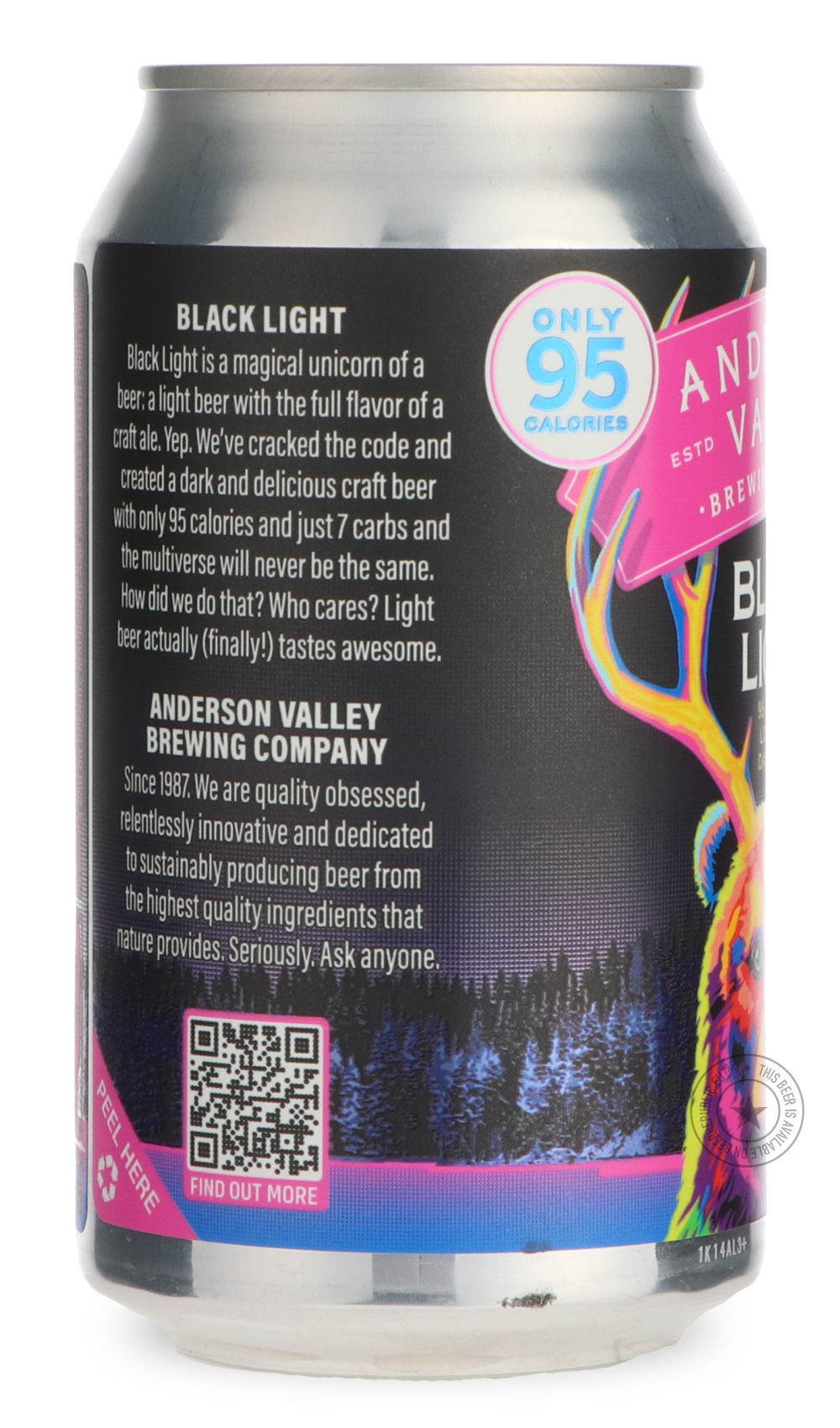 -Anderson Valley- Black Light-Brown & Dark- Only @ Beer Republic - The best online beer store for American & Canadian craft beer - Buy beer online from the USA and Canada - Bier online kopen - Amerikaans bier kopen - Craft beer store - Craft beer kopen - Amerikanisch bier kaufen - Bier online kaufen - Acheter biere online - IPA - Stout - Porter - New England IPA - Hazy IPA - Imperial Stout - Barrel Aged - Barrel Aged Imperial Stout - Brown - Dark beer - Blond - Blonde - Pilsner - Lager - Wheat - Weizen - Am