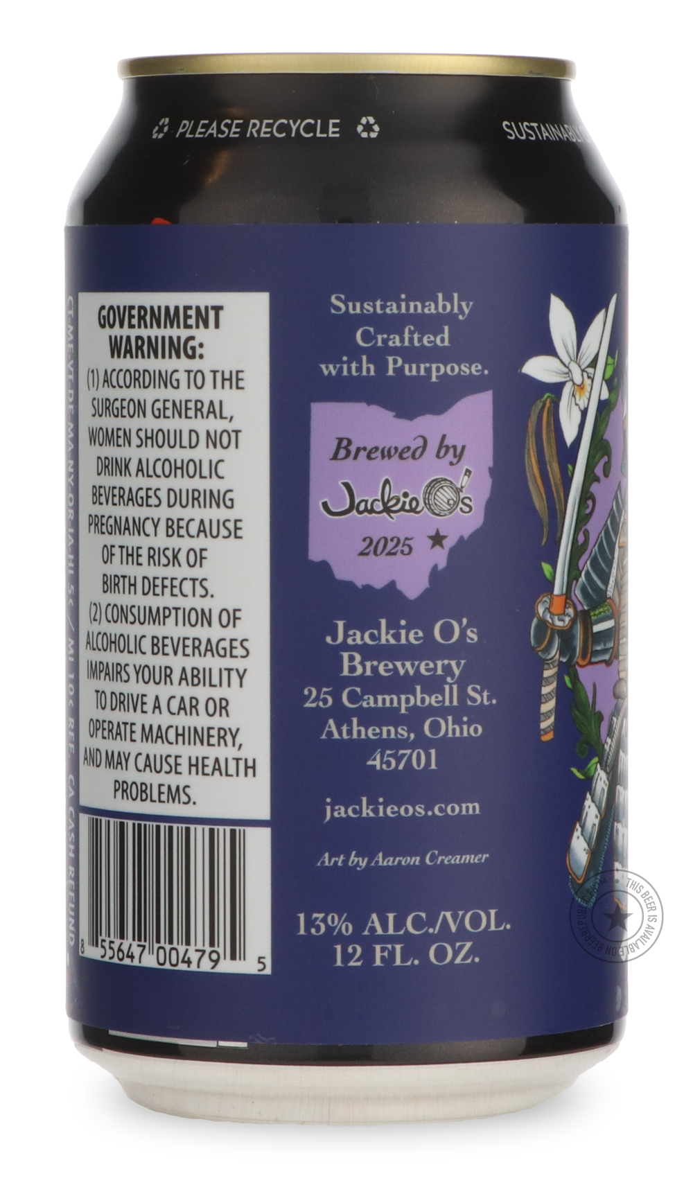 Jackie O's- Blueberry Black Mask-Stout & Porter- Only @ Beer Republic - The best online beer store for American & Canadian craft beer - Buy beer online from the USA and Canada - Bier online kopen - Amerikaans bier kopen - Craft beer store - Craft beer kopen - Amerikanisch bier kaufen - Bier online kaufen - Acheter biere online - IPA - Stout - Porter - New England IPA - Hazy IPA - Imperial Stout - Barrel Aged - Barrel Aged Imperial Stout - Brown - Dark beer - Blond - Blonde - Pilsner - Lager - Wheat - Weizen