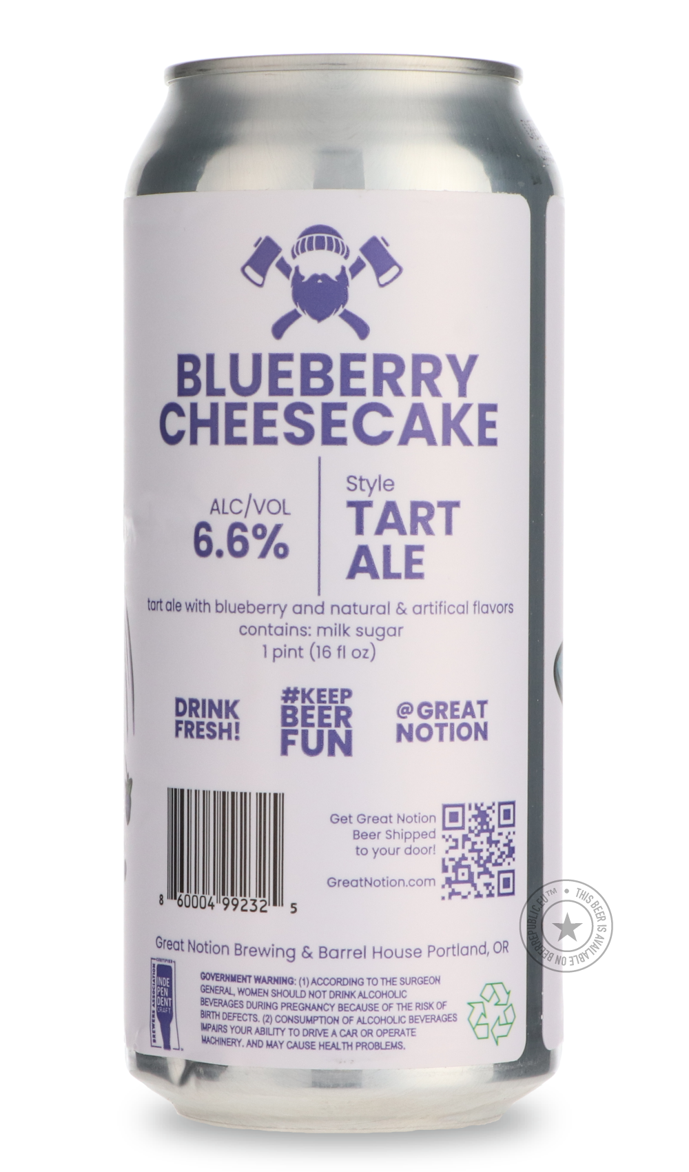 Great Notion Blueberry Cheesecake