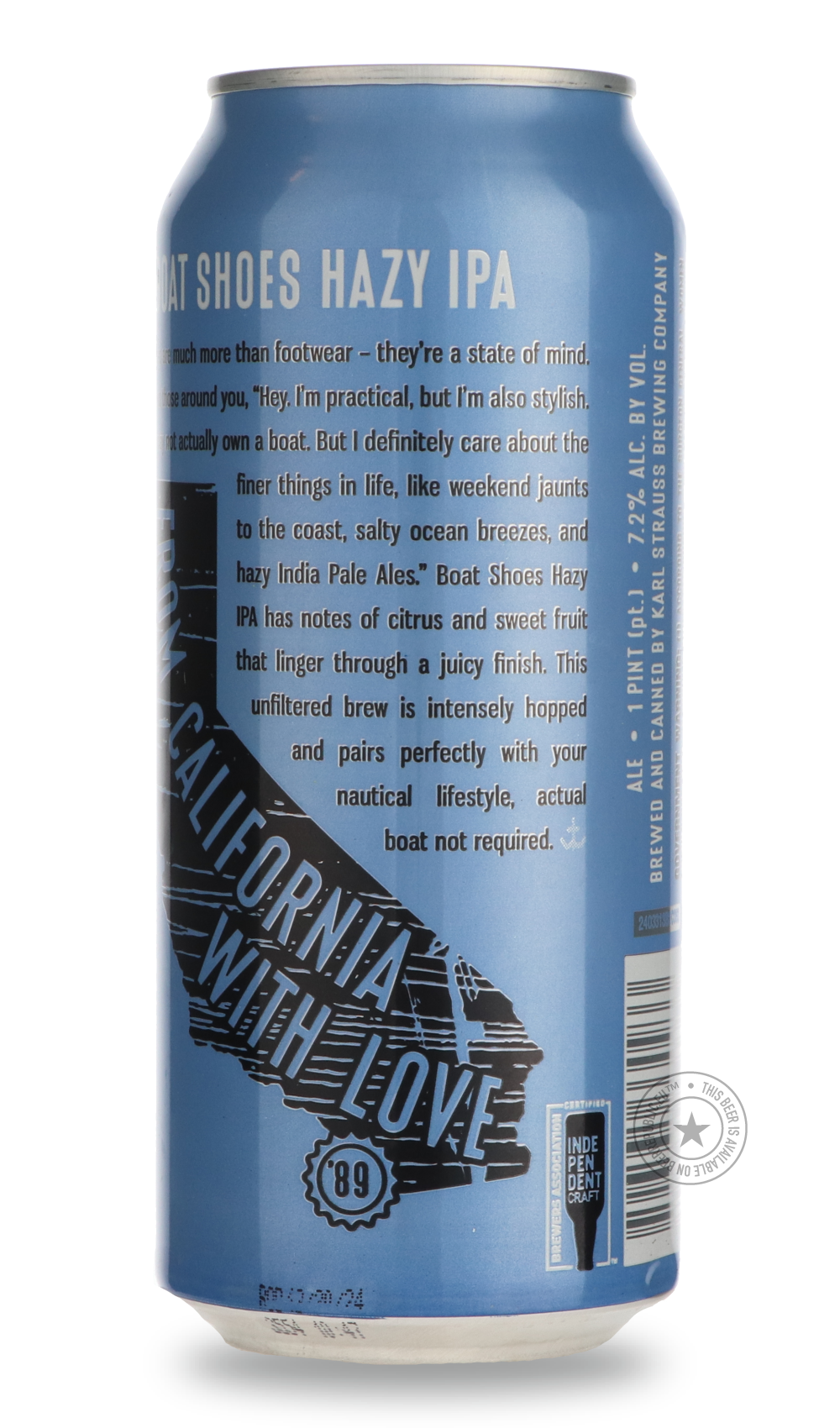 -Karl Strauss- Boat Shoes Hazy IPA-IPA- Only @ Beer Republic - The best online beer store for American & Canadian craft beer - Buy beer online from the USA and Canada - Bier online kopen - Amerikaans bier kopen - Craft beer store - Craft beer kopen - Amerikanisch bier kaufen - Bier online kaufen - Acheter biere online - IPA - Stout - Porter - New England IPA - Hazy IPA - Imperial Stout - Barrel Aged - Barrel Aged Imperial Stout - Brown - Dark beer - Blond - Blonde - Pilsner - Lager - Wheat - Weizen - Amber 