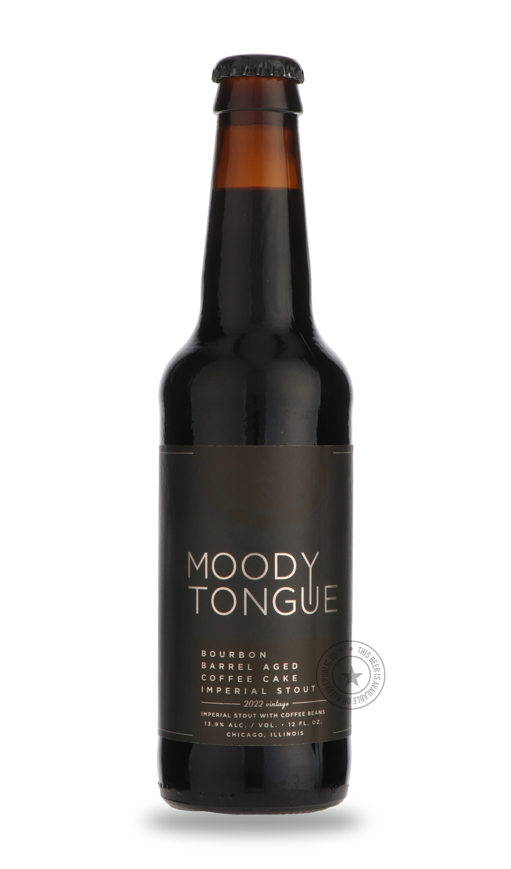-Moody Tongue- Bourbon Barrel Aged Coffee Cake Imperial Stout-Stout & Porter- Only @ Beer Republic - The best online beer store for American & Canadian craft beer - Buy beer online from the USA and Canada - Bier online kopen - Amerikaans bier kopen - Craft beer store - Craft beer kopen - Amerikanisch bier kaufen - Bier online kaufen - Acheter biere online - IPA - Stout - Porter - New England IPA - Hazy IPA - Imperial Stout - Barrel Aged - Barrel Aged Imperial Stout - Brown - Dark beer - Blond - Blonde - Pil